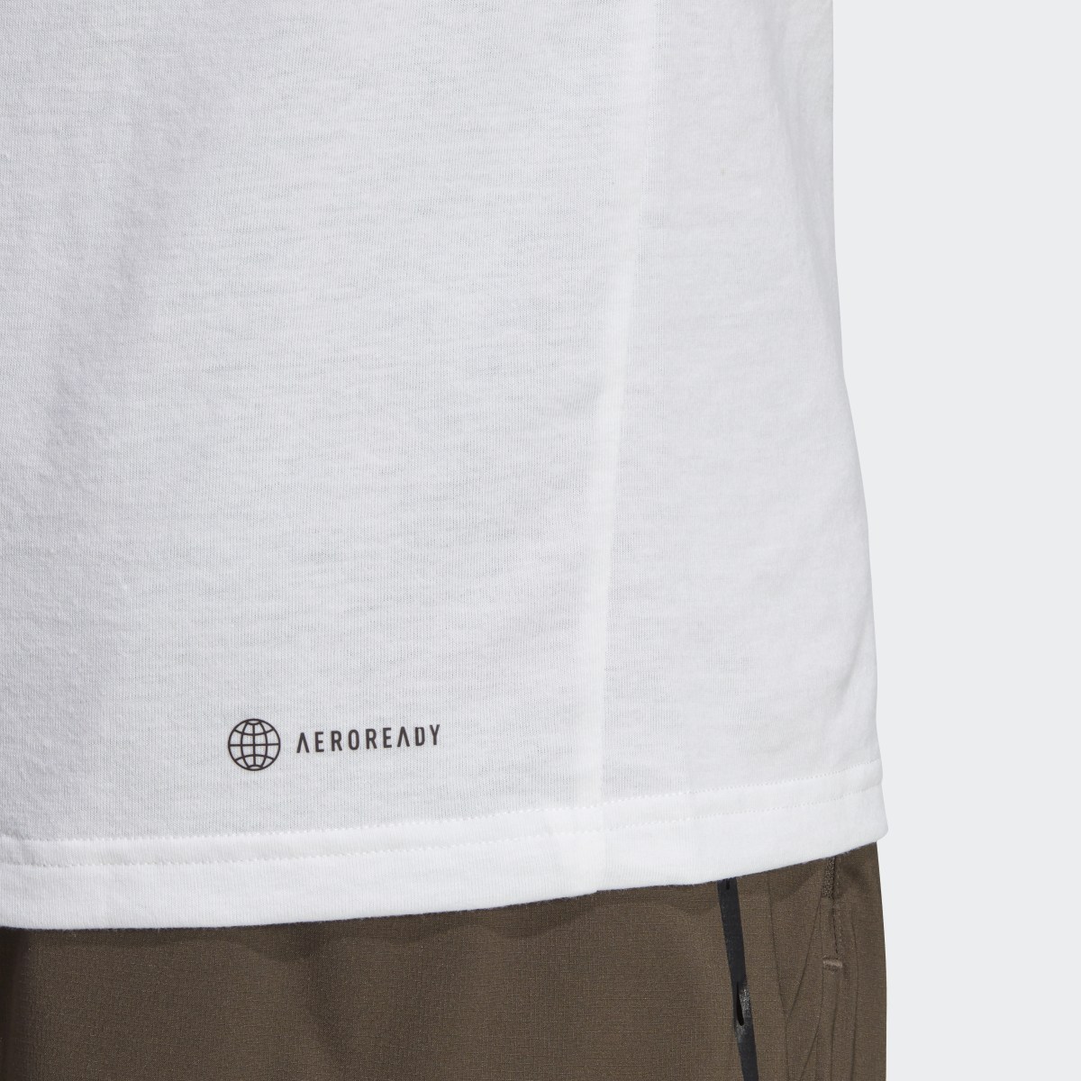 Adidas Train Essentials Seasonal Logo Training Tee. 7