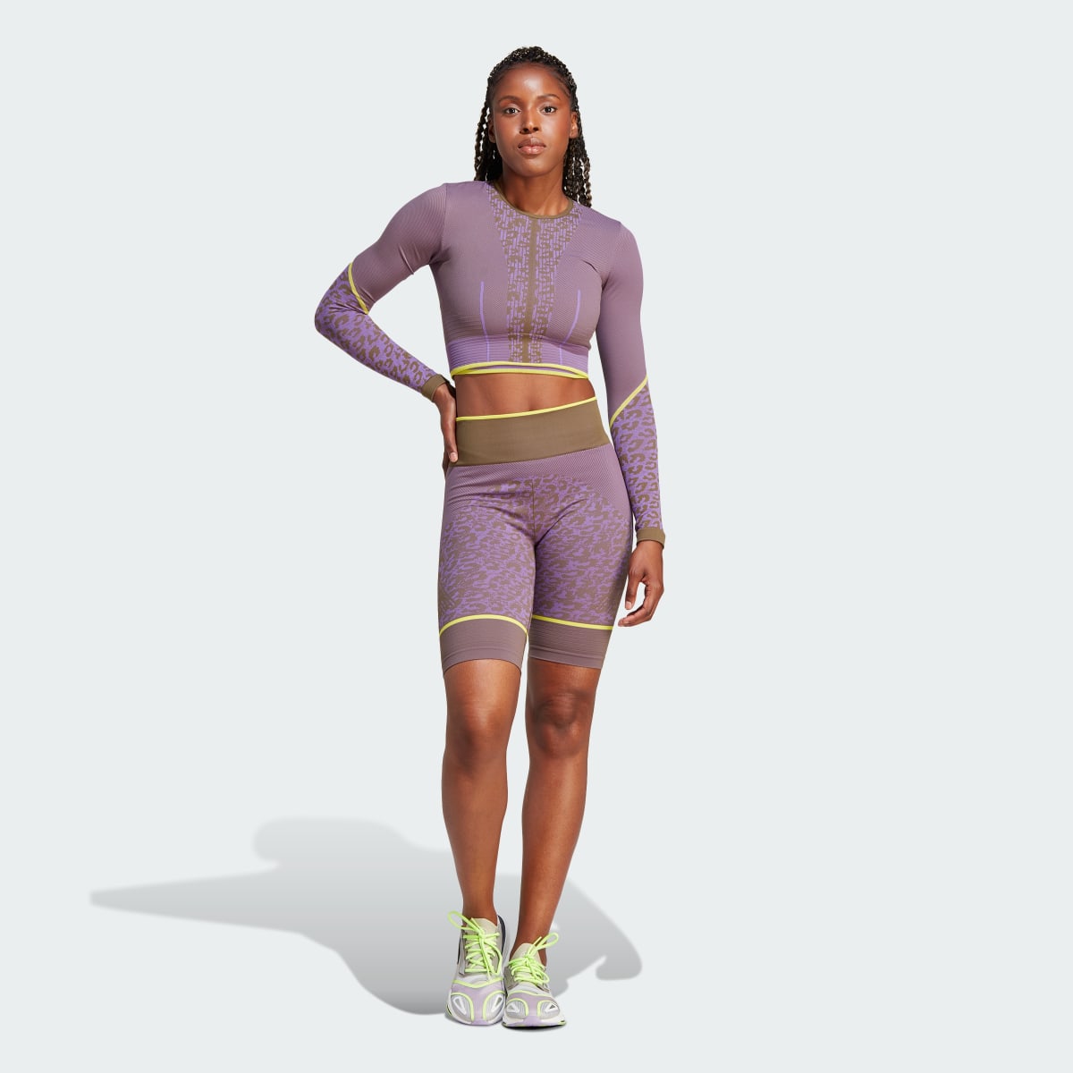 Adidas by Stella McCartney TrueStrength Seamless Medium-Support Yoga Sports Bra. 6