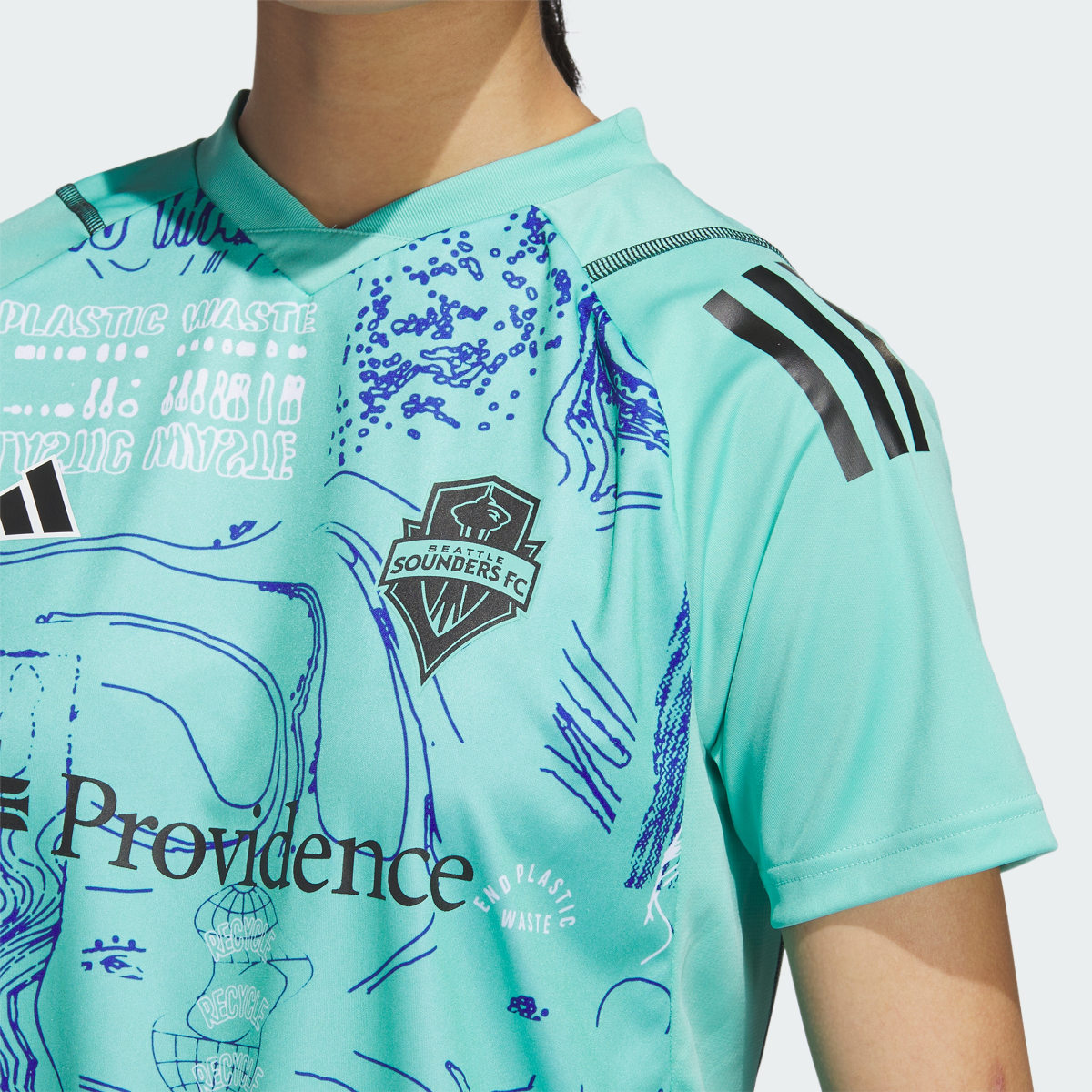 Adidas Seattle Sounders One Planet Jersey. 7