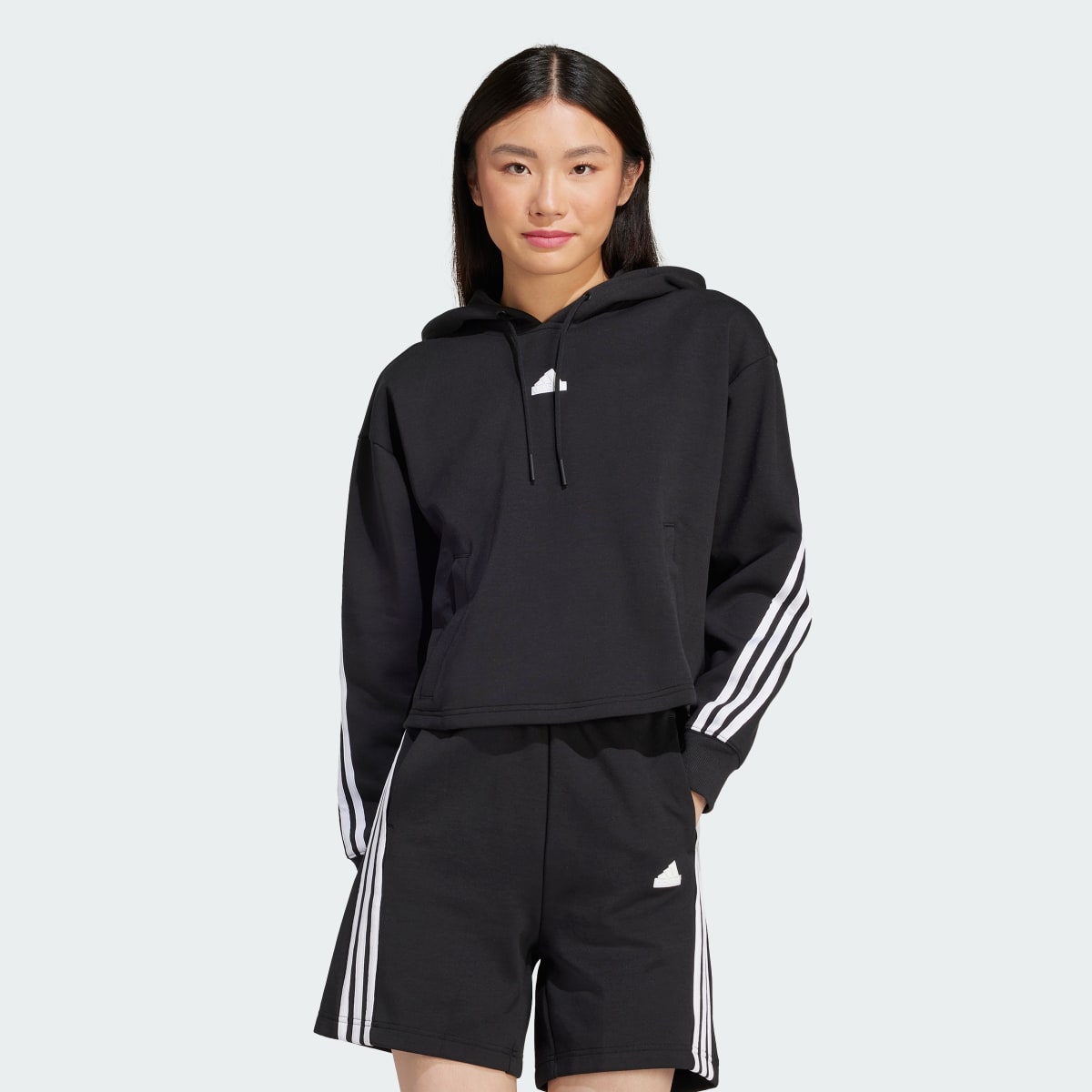 Adidas Future Icons 3-Stripes Hoodie. 2