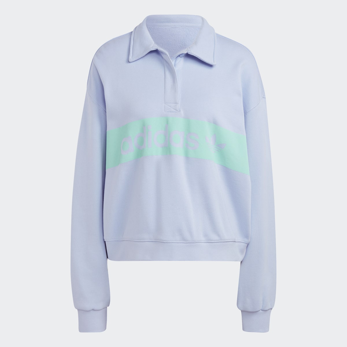 Adidas Loose Collar Sweatshirt. 5