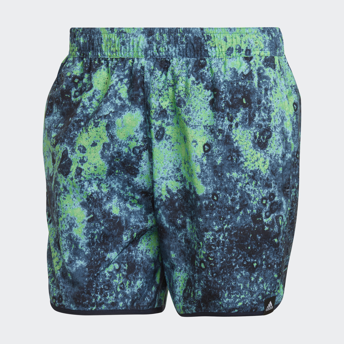 Adidas Short Length Melting Salt Reversible CLX Swim Shorts. 5