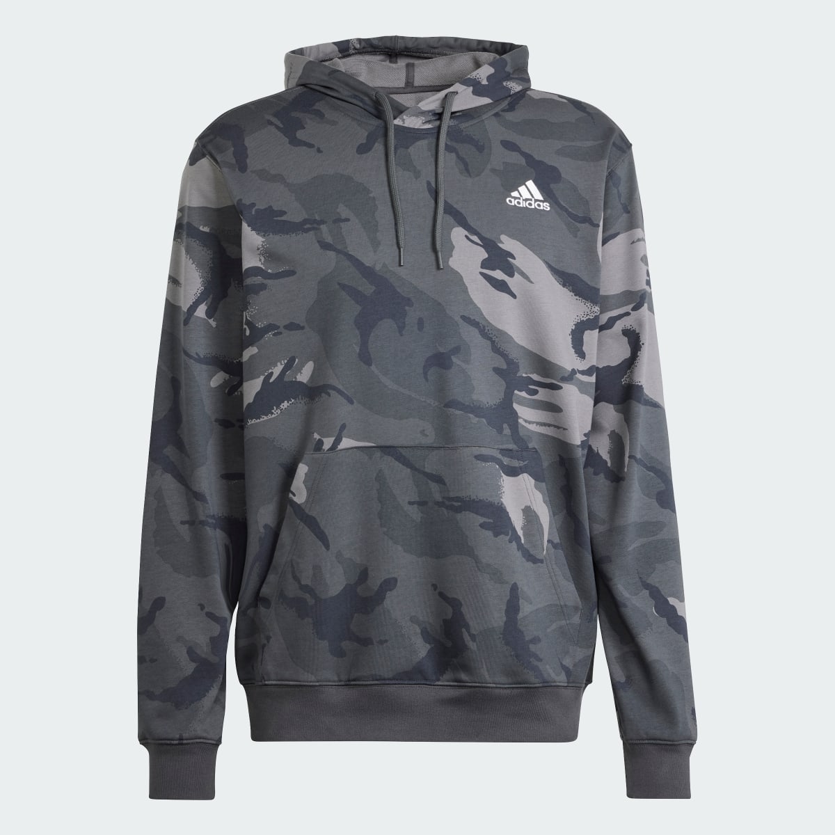 Adidas Sudadera con Gorro Seasonal Essentials Camuflaje. 5