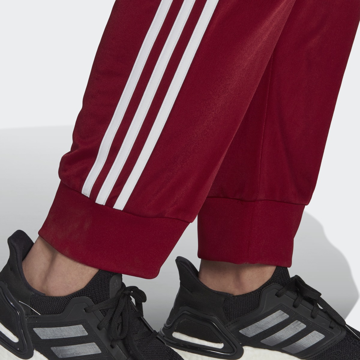 Adidas Essentials Warm-Up Slim Tapered 3-Stripes Track Pants (Plus Size). 6