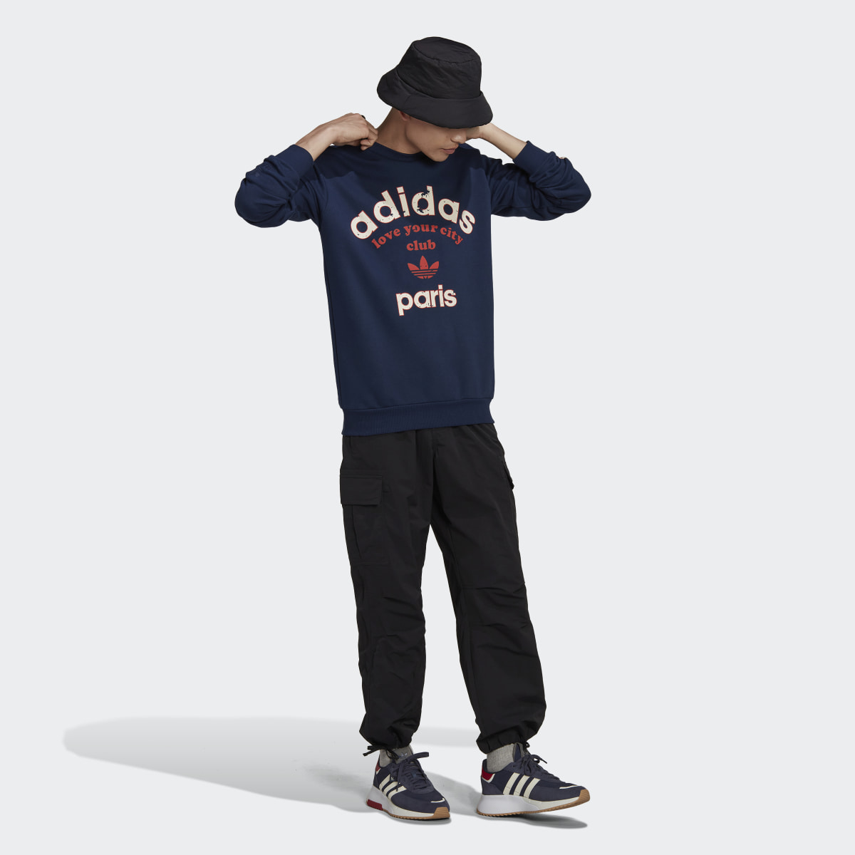 Adidas Felpa Paris Collegiate City Crew. 5