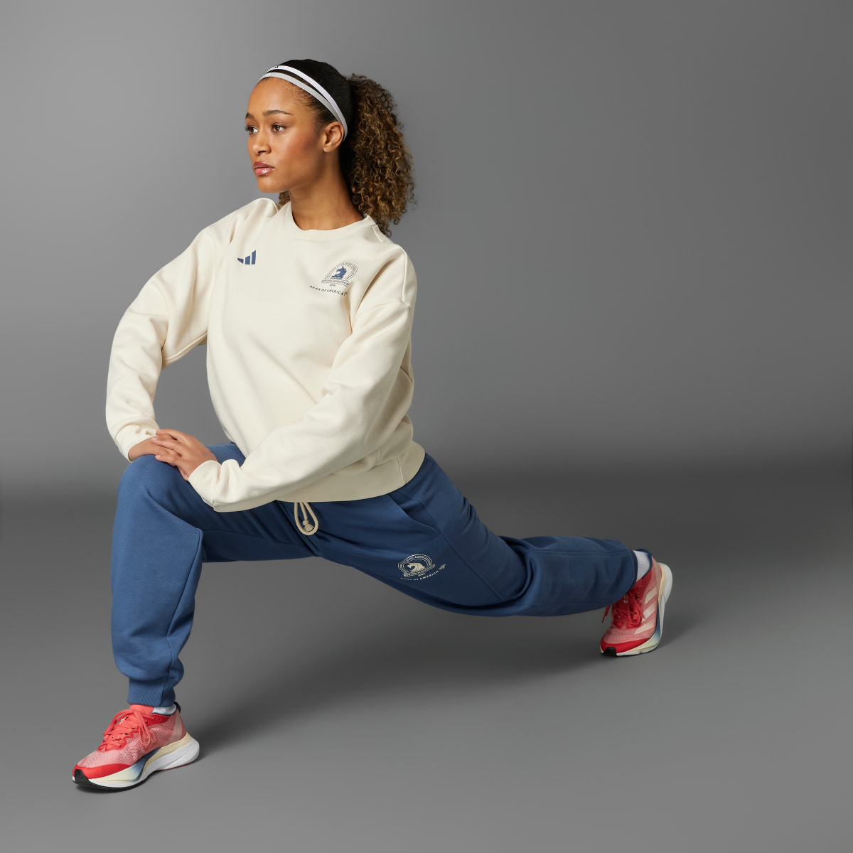 Adidas Boston Marathon® 2024 Fleece Sweatshirt. 6