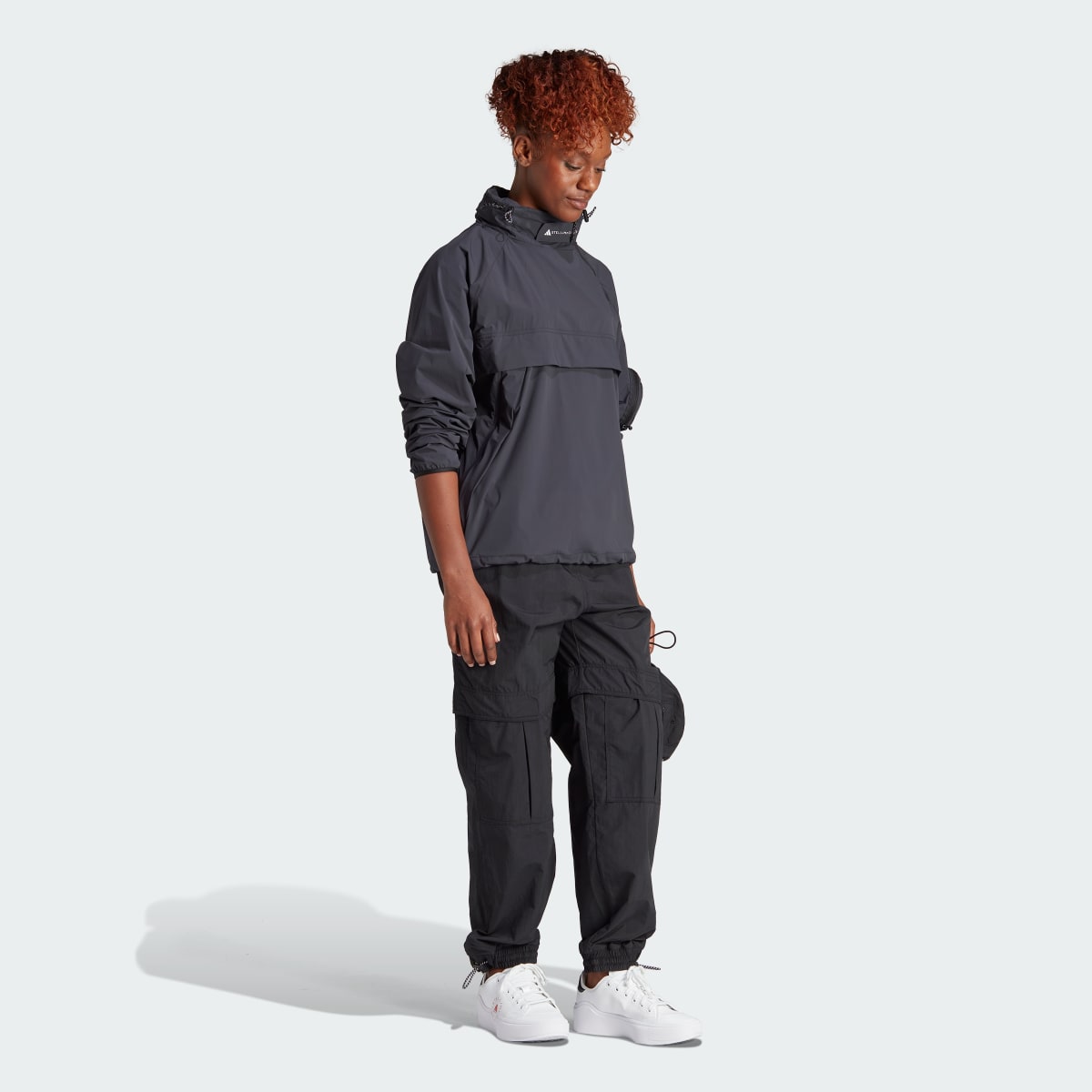 Adidas by Stella McCartney 1/2 Zip Mid-Length Fermuarlı Üst. 4 Adidas by Stella McCartney 1/2 Zip Mid-Length Fermuarlı Üst. 4