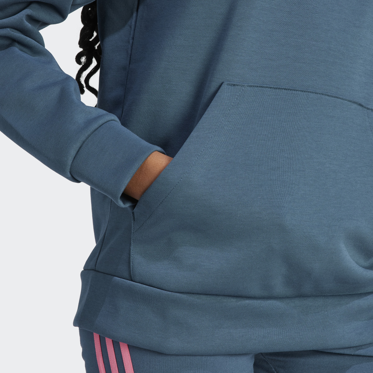 Adidas Future Icons Badge of Sport Bomber Hoodie. 7