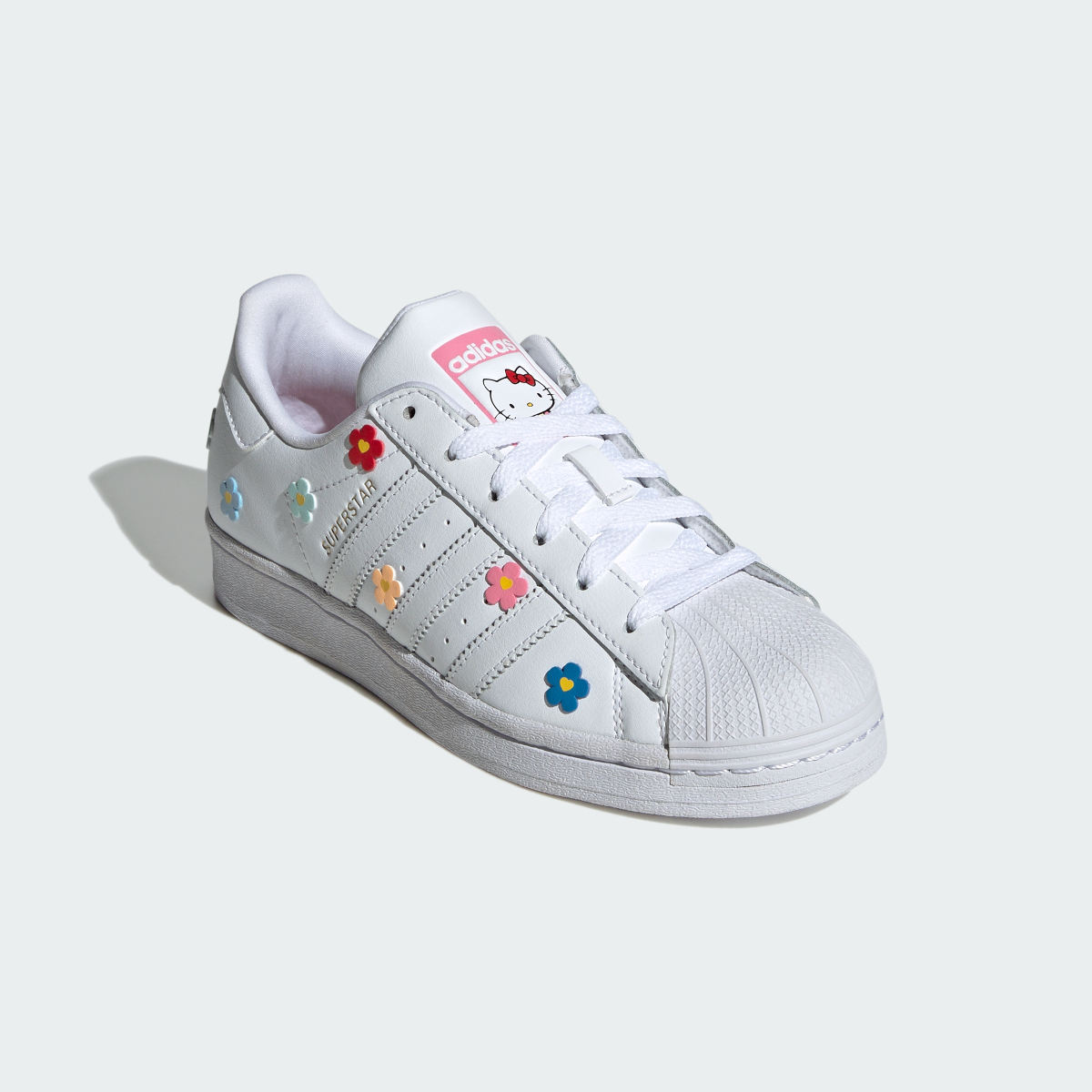 Adidas Originals x Hello Kitty Superstar Kids Ayakkabı. 6