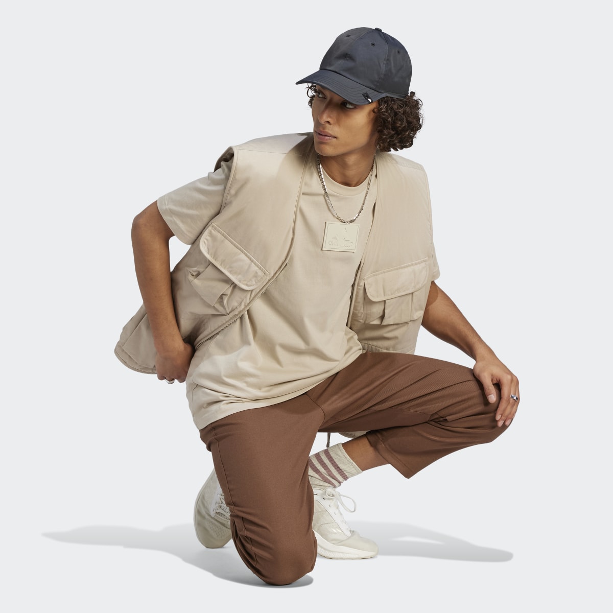 Adidas Sportswear Elevated Block Tee. 4