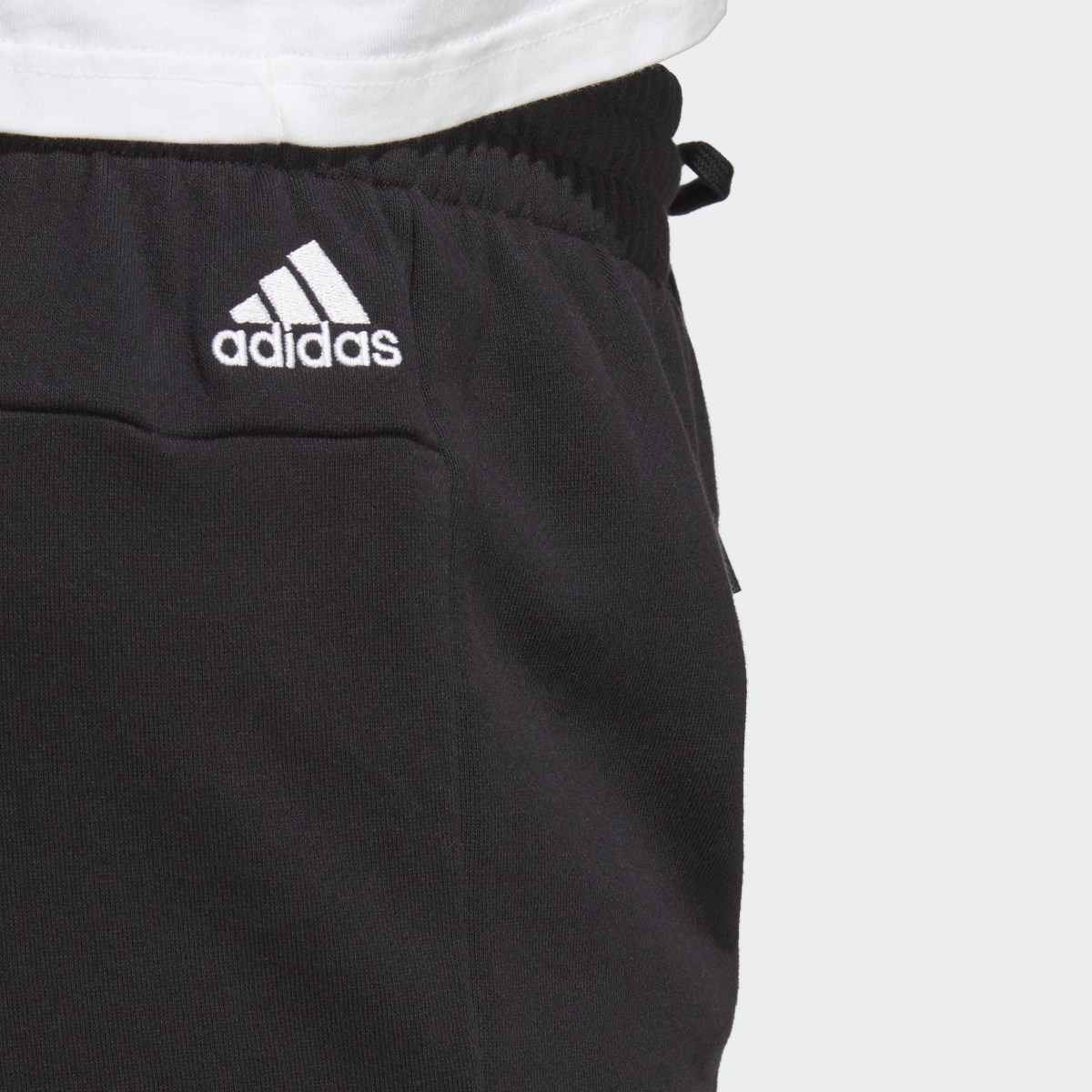 Adidas Essentials Linear French Terry Shorts – Große Größen. 6