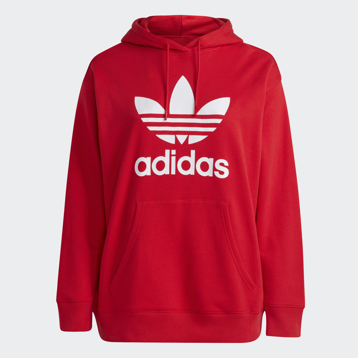 Adidas Trefoil Hoodie (Plus Size). 5