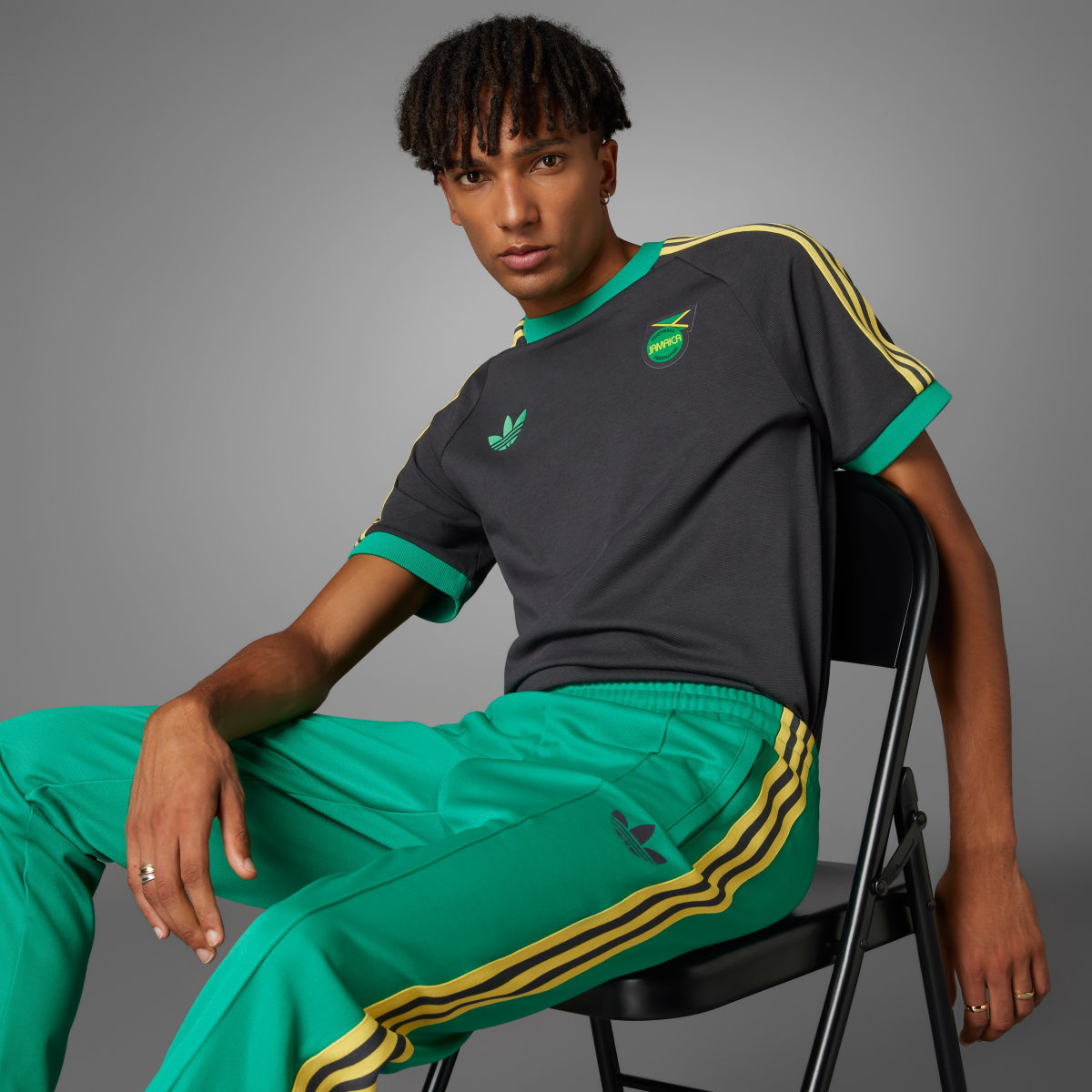 Adidas Calças Beckenbauer da Jamaica. 9