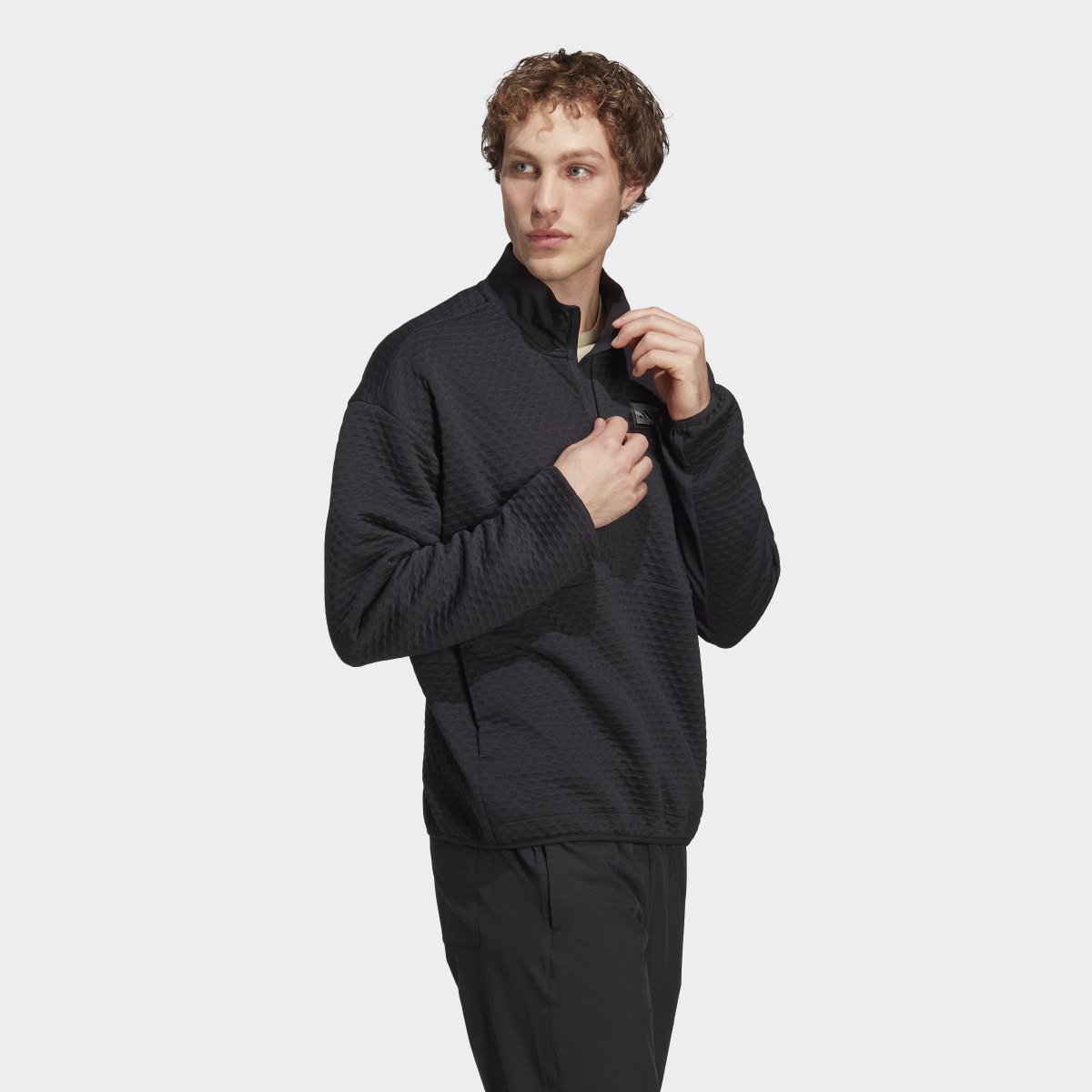 Adidas Terrex Utilitas 1/2-Zip Fleece Jacket. 4