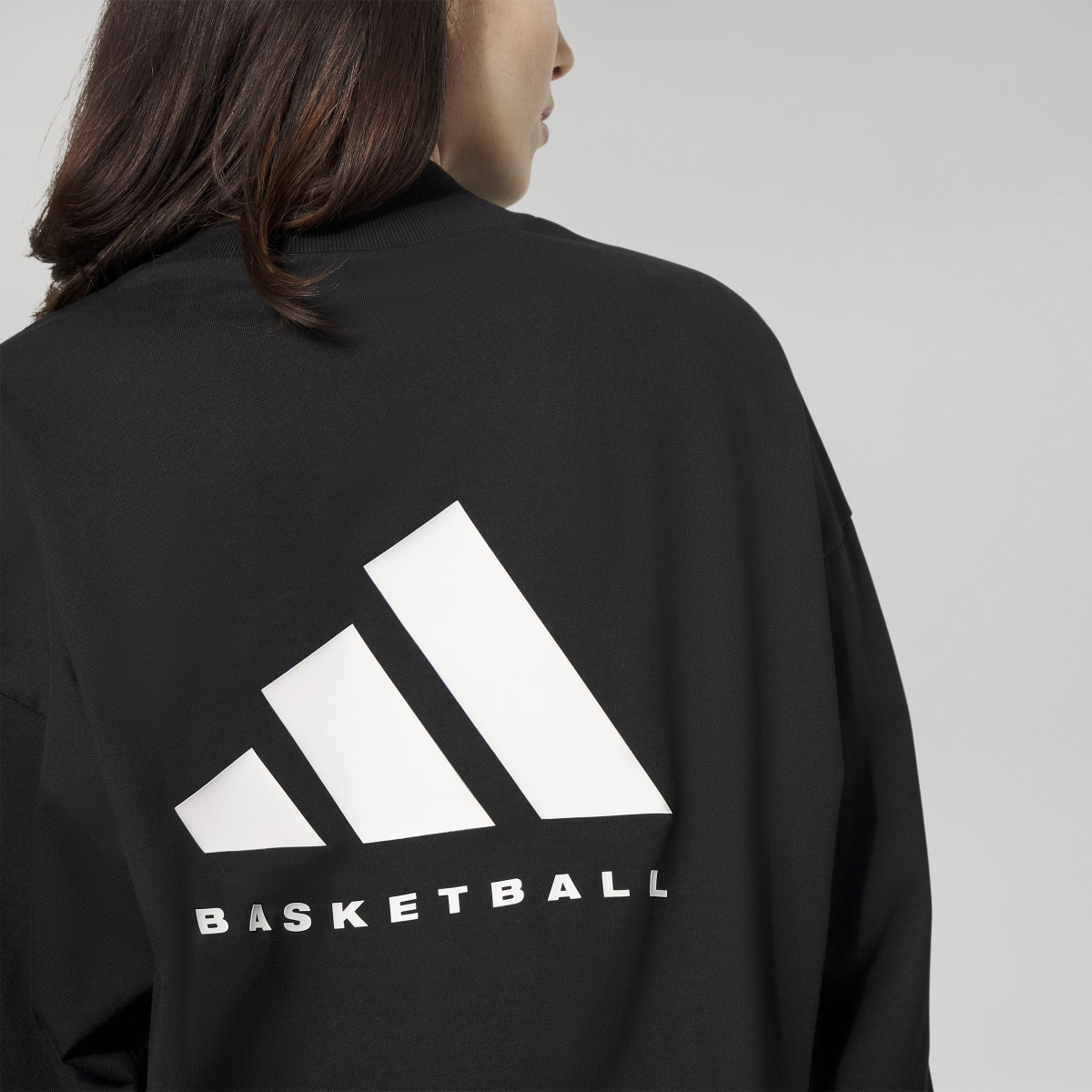 Adidas Basketball Long Sleeve Tee. 5