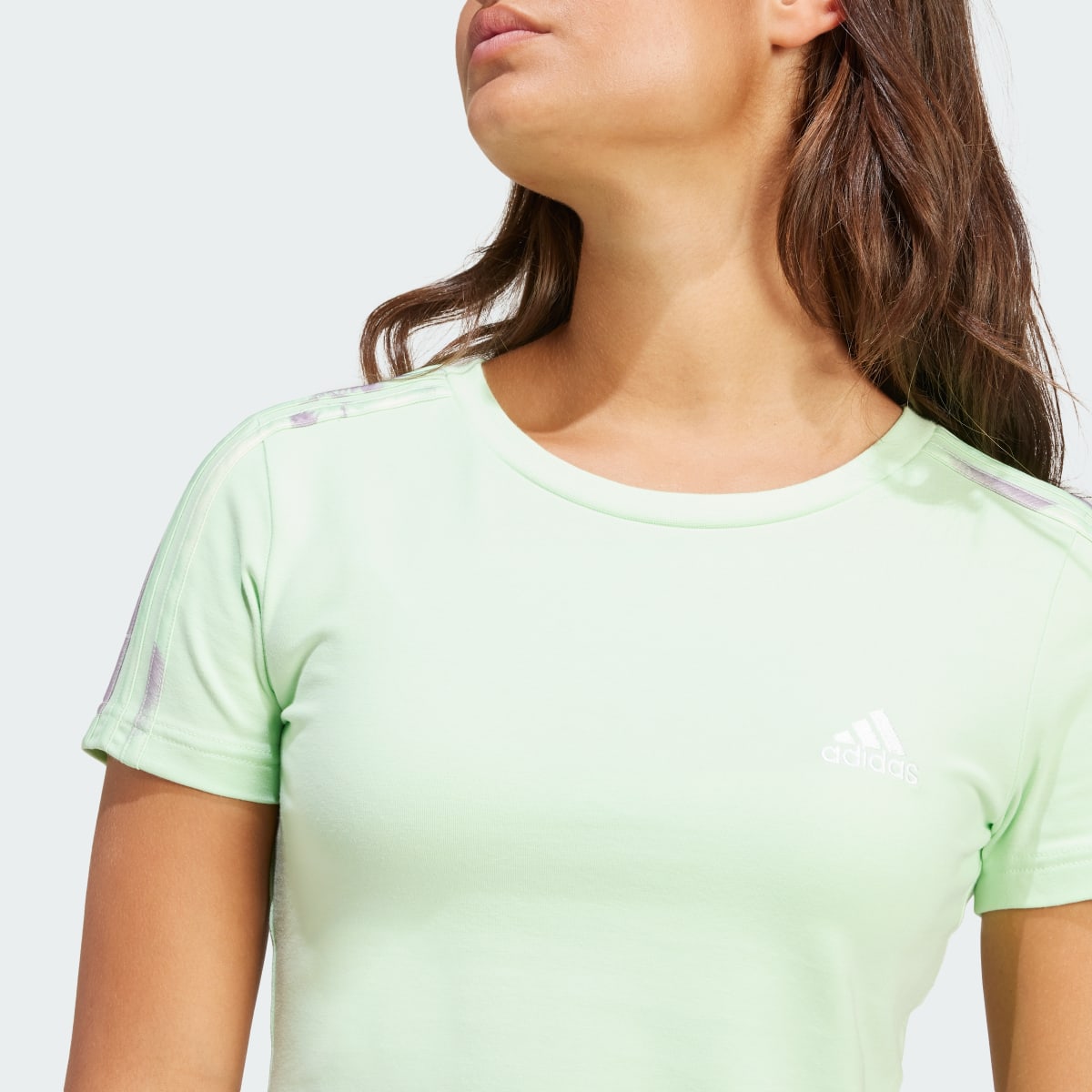 Adidas Playera 3 Franjas Essentials. 6