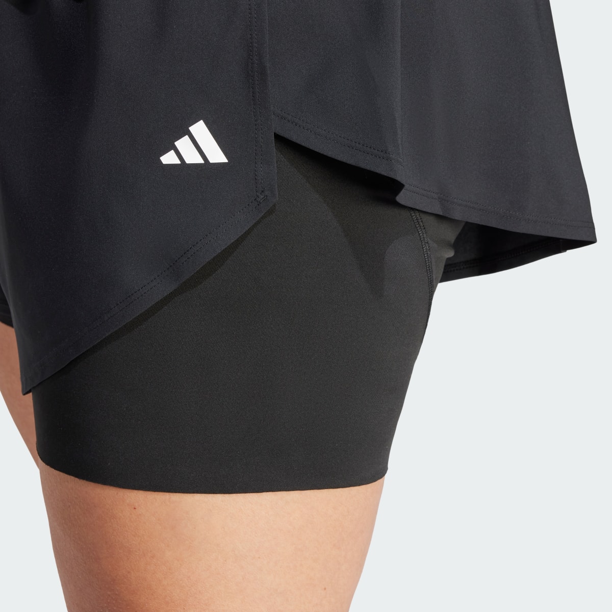 Adidas Designed for Training 2-in-1 Shorts (Plus Size). 6