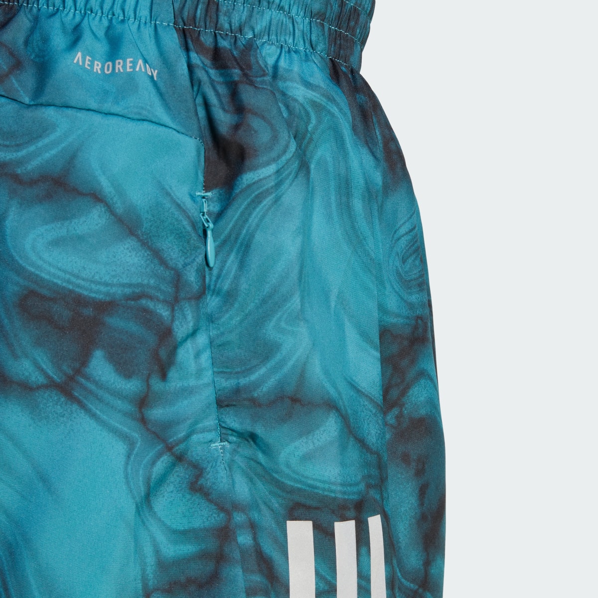 Adidas Own the Run Allover Print Shorts. 6