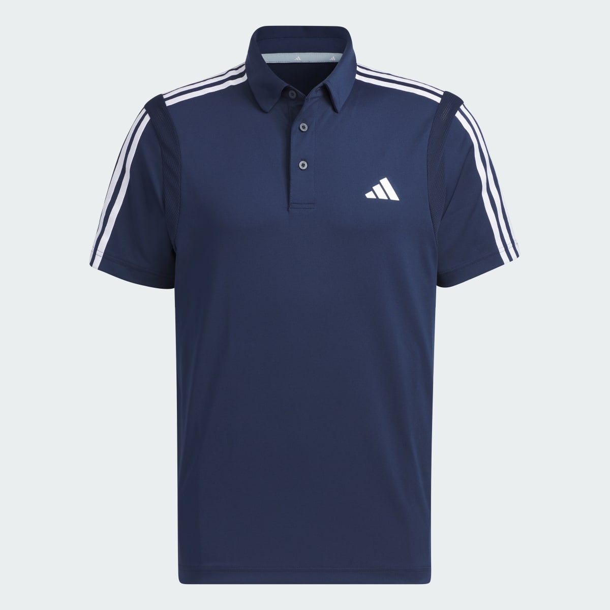 Adidas HEAT.RDY 3-Stripe Short Sleeve Polo Shirt. 5