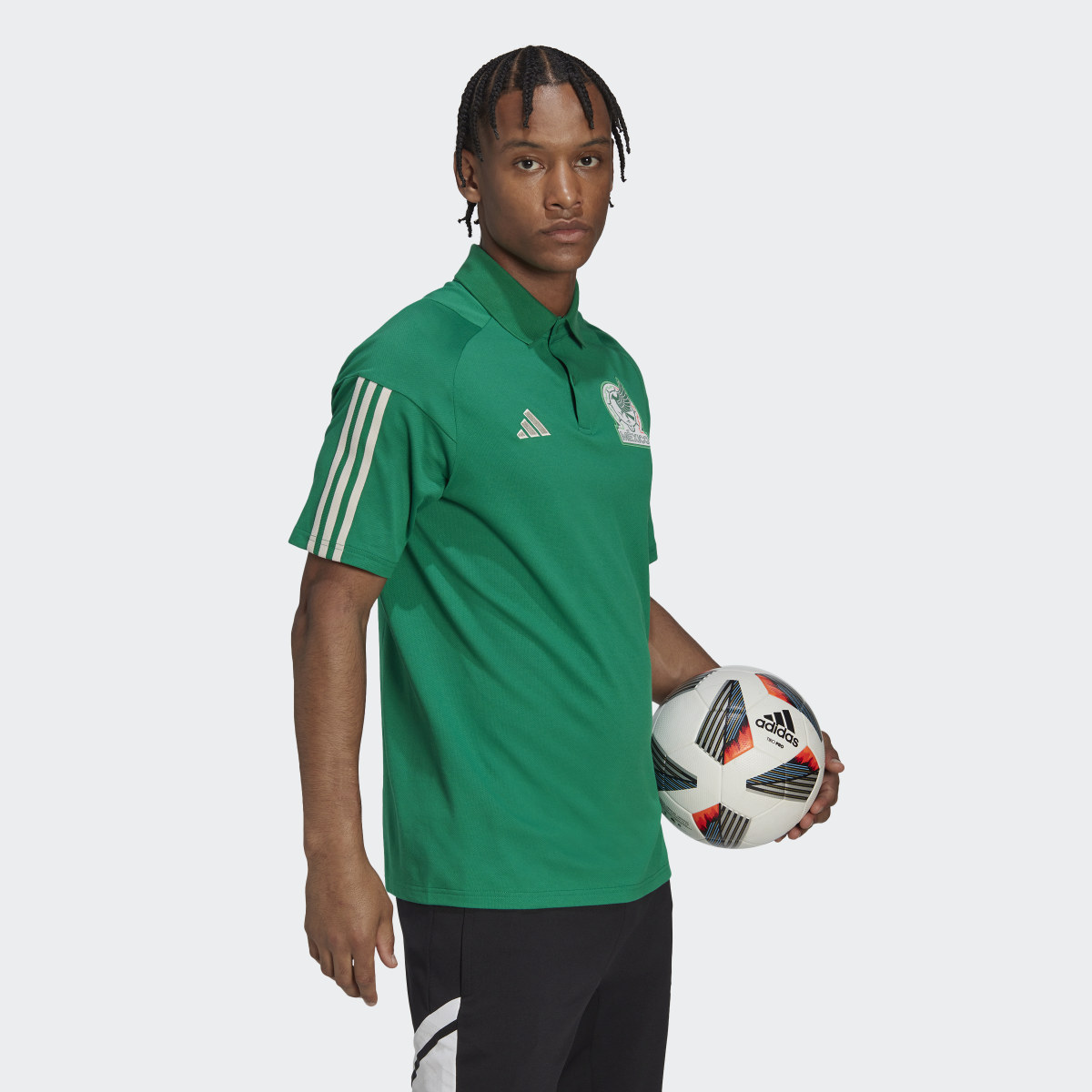 Adidas Playera Polo Selección Nacional de México Tiro 23. 4