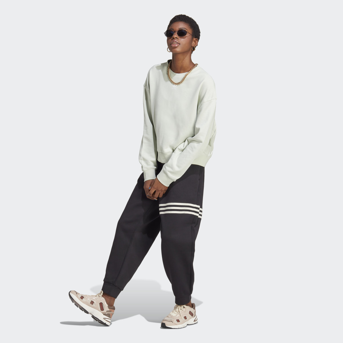 Adidas Essentials+ Made with Hemp Sweatshirt. 4