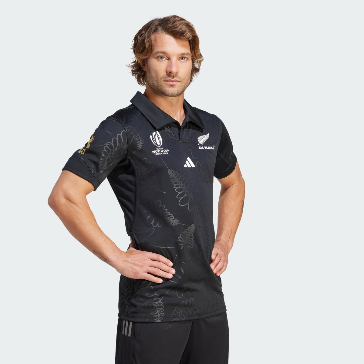 Adidas All Blacks Rugby Performance Home Jersey. 4