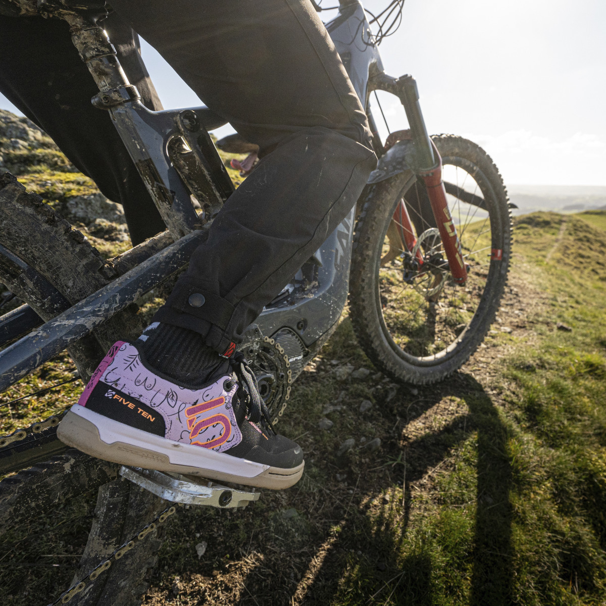 Adidas FIVE TEN FREERIDER PRO CANVAS BCA MOUNTAIN BIKE SHOES. 4