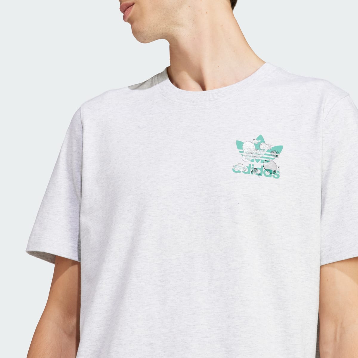 Adidas Playera Estampada Liquid Trifolio. 6