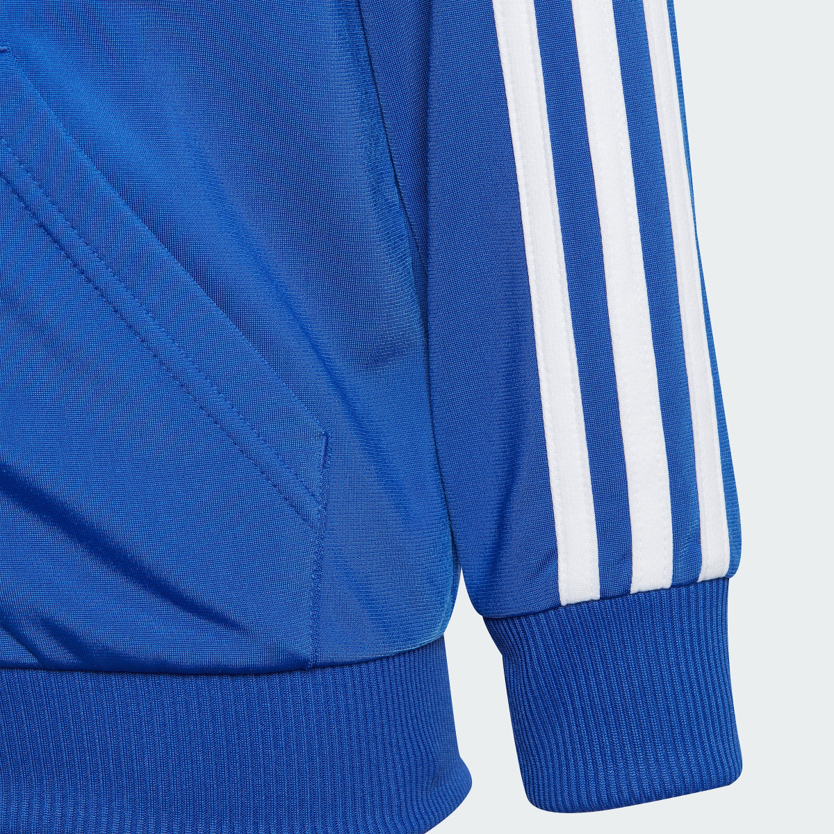 Adidas Essentials 3-Stripes Shiny Eşofman Takımı. 7