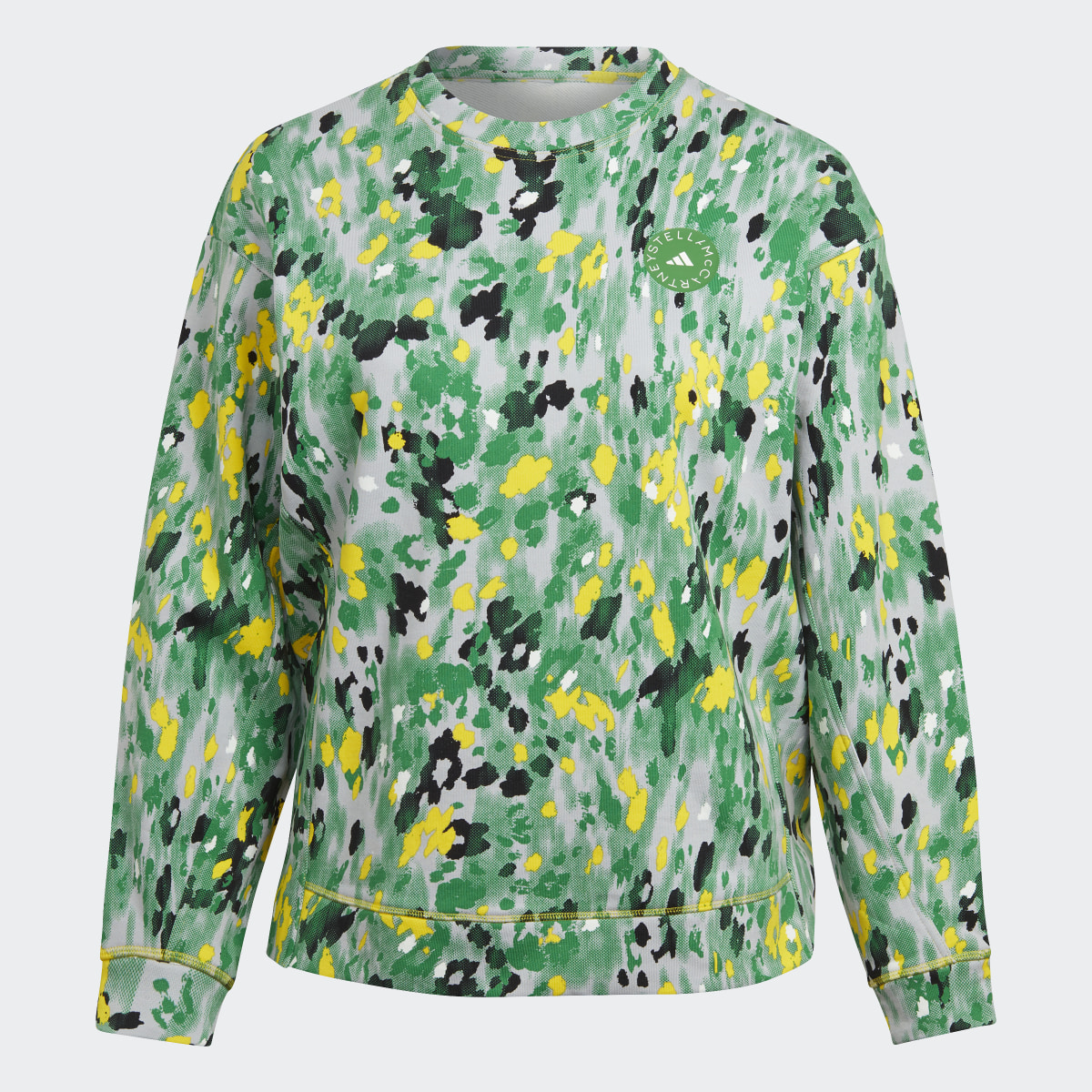 Adidas by Stella McCartney Floral Print Sweatshirt - Plus Size. 6