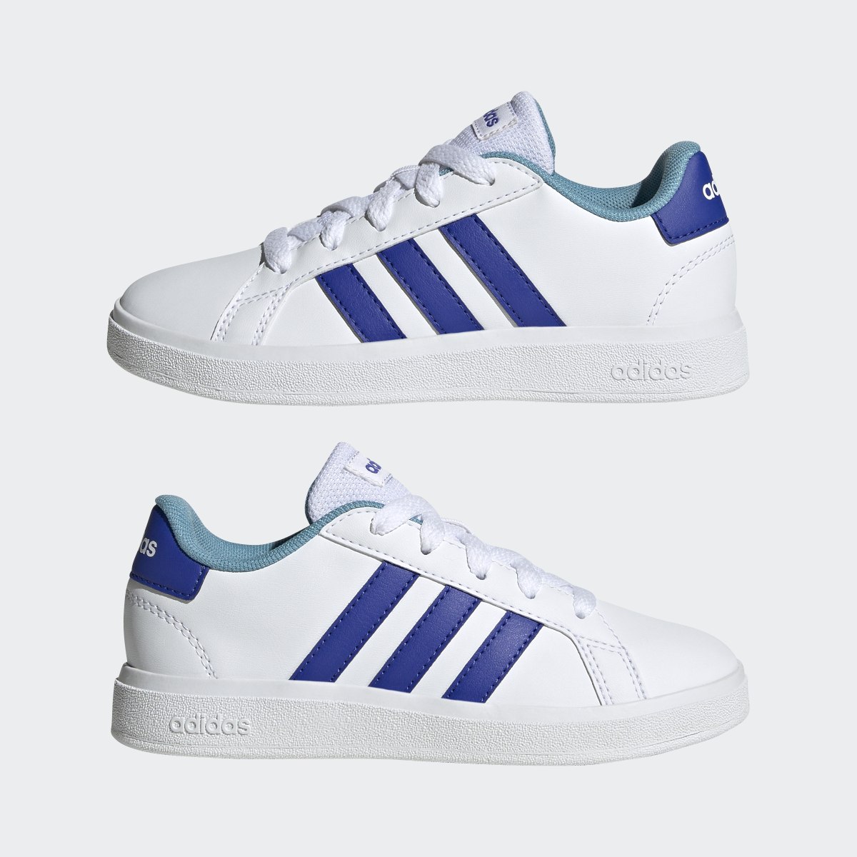 Adidas Chaussure Grand Court Lifestyle Tennis Lace-Up. 8