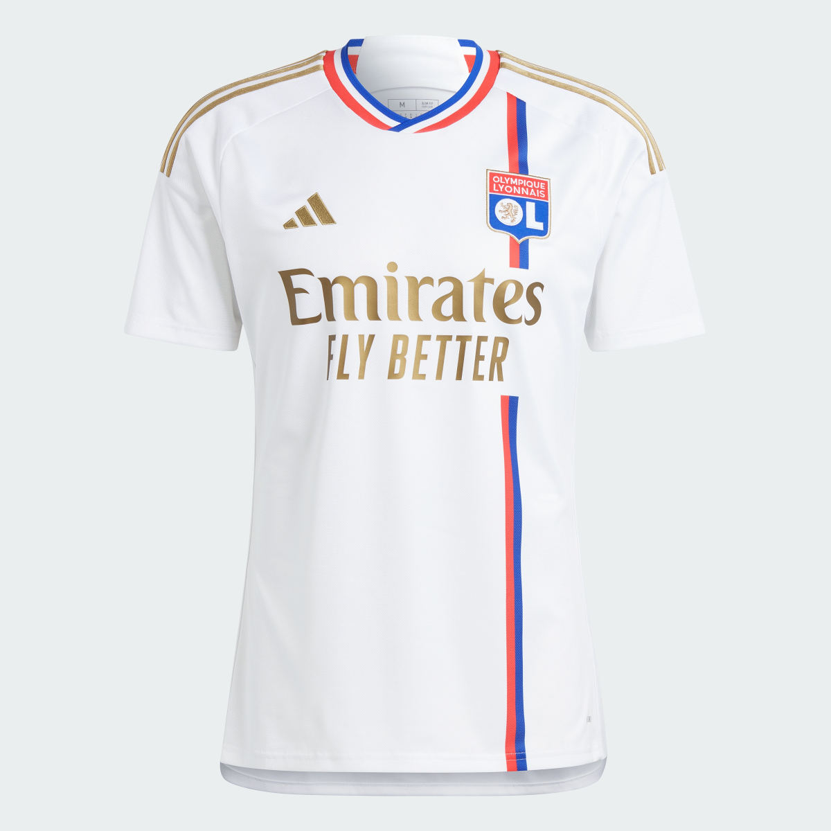 Adidas Camisola Principal 23/24 do Olympique Lyonnais. 5