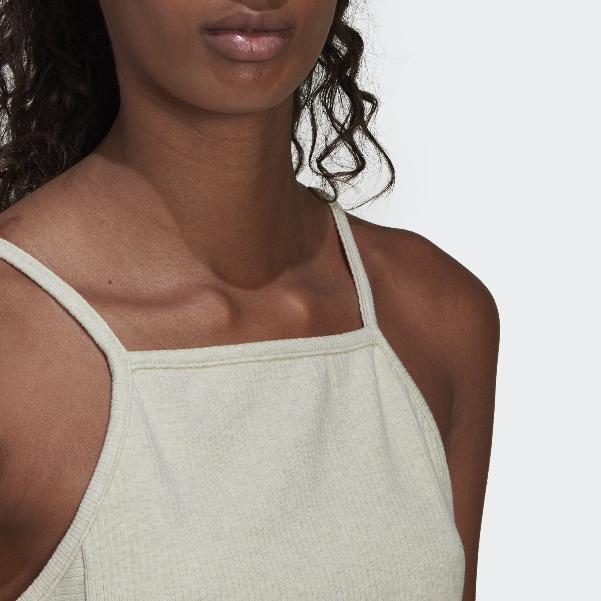 Adidas Studio Lounge Rib Tank Top. 8