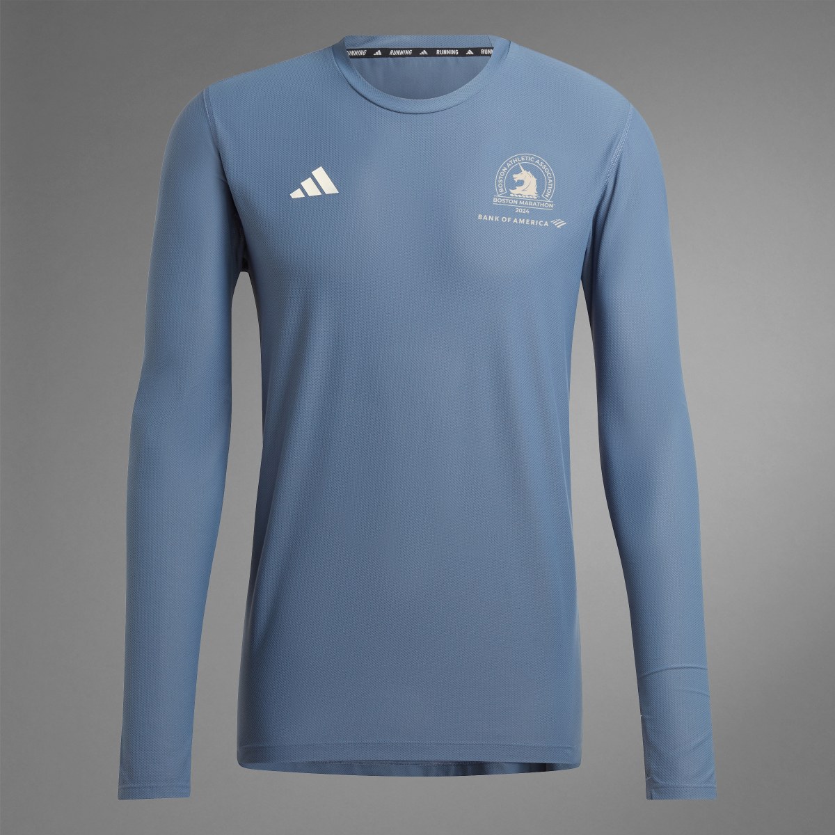 Adidas Boston Marathon 2024 Own the Run Long Sleeve Tee. 8