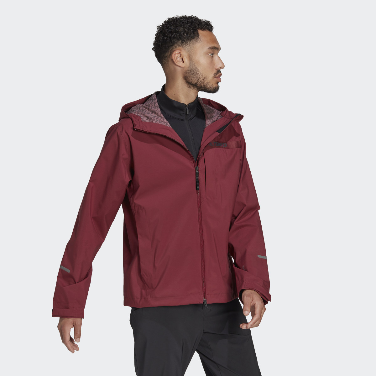 Adidas Terrex Multi RAIN.RDY 2.5-Layer Rain Jacket. 4