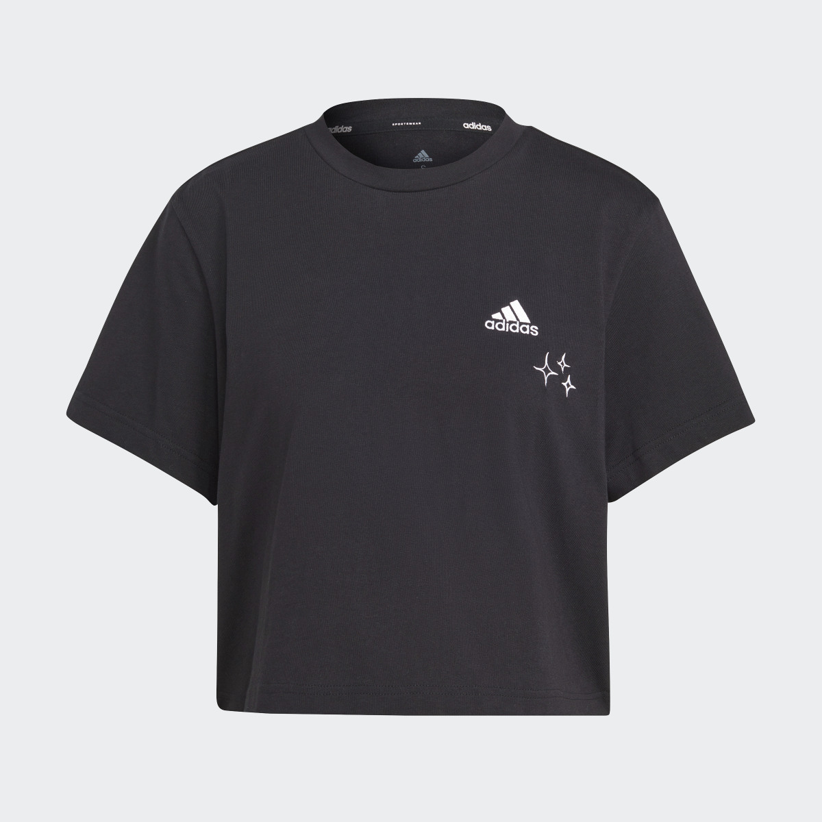 Adidas Koszulka Scribble Embroidery Crop. 5