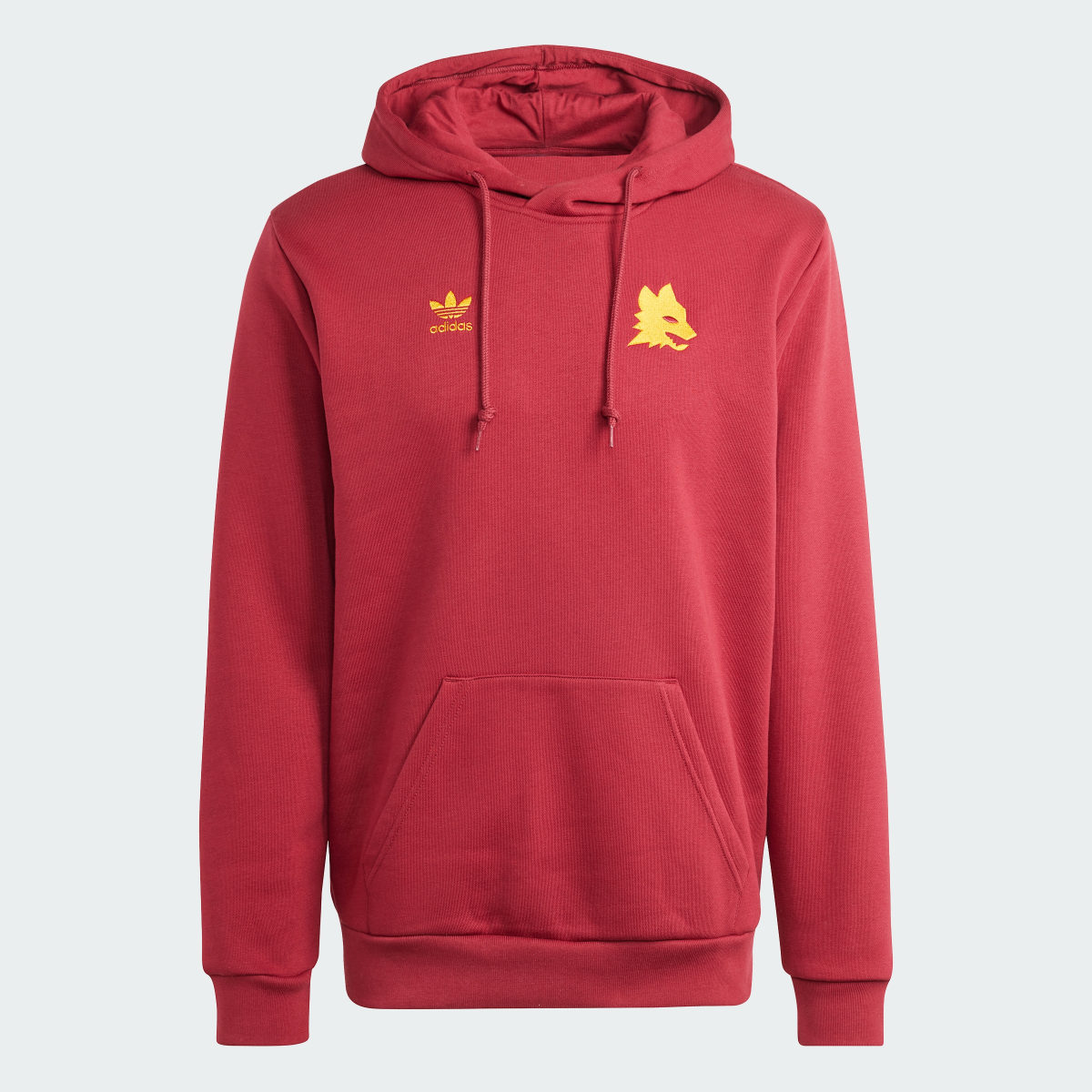 Adidas AS Roma Essentials Trefoil Hoodie. 5