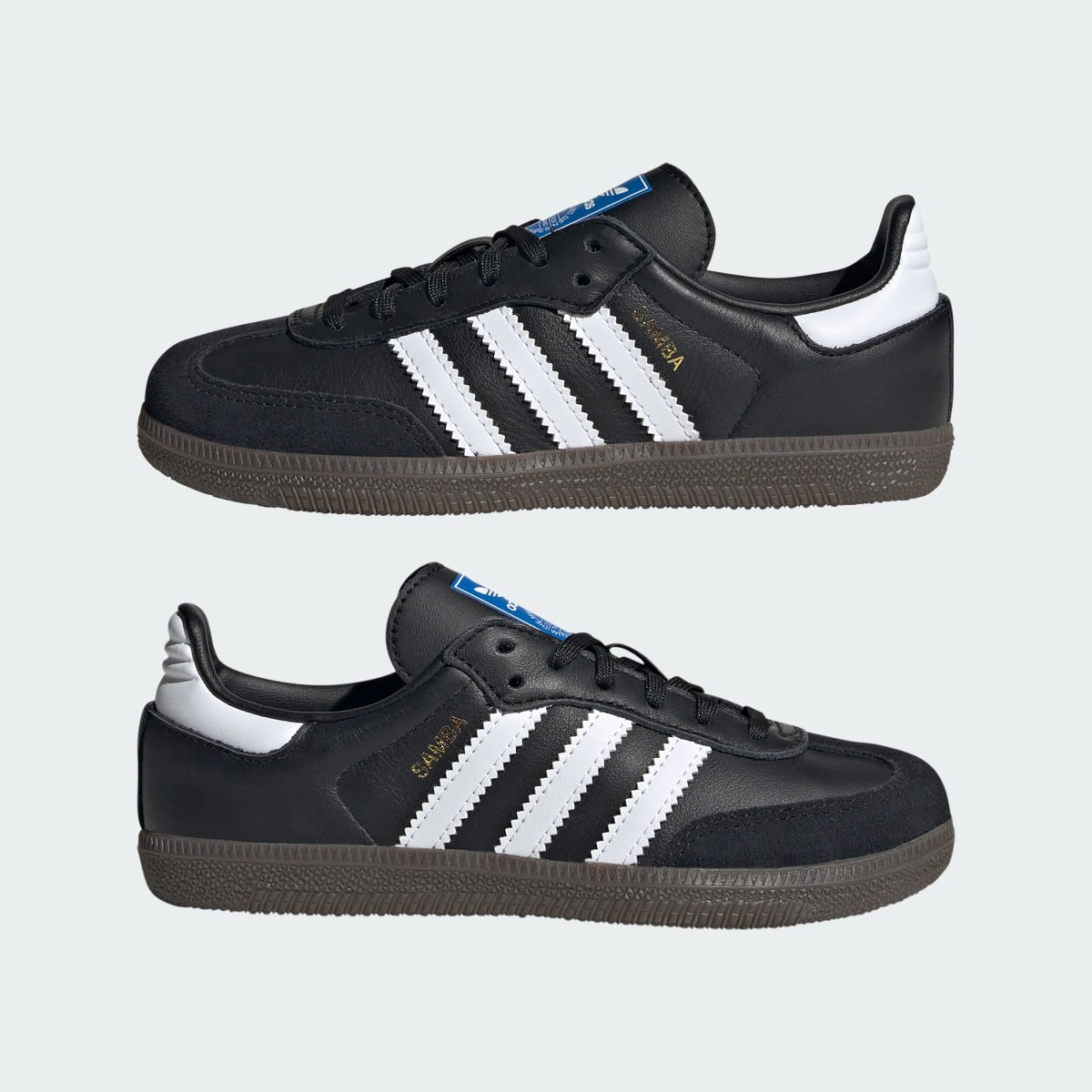 Adidas Zapatilla Samba OG (Niños). 8