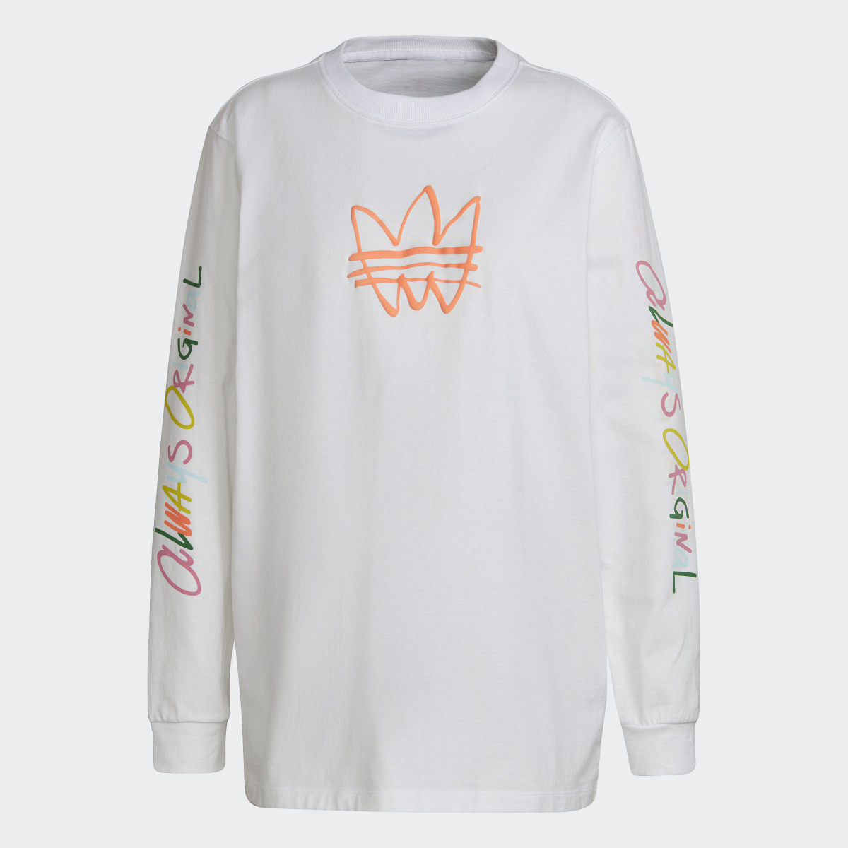 Adidas Always Original Graphic Long Sleeve Tee. 5