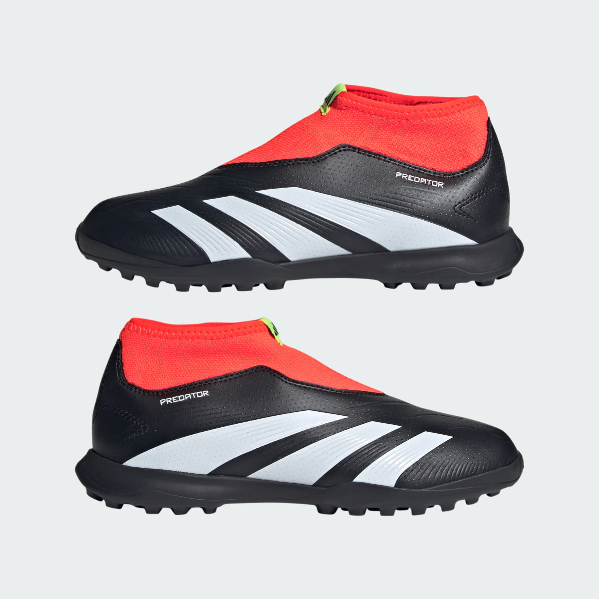 Adidas Predator 24 League Laceless TF Fußballschuh. 9