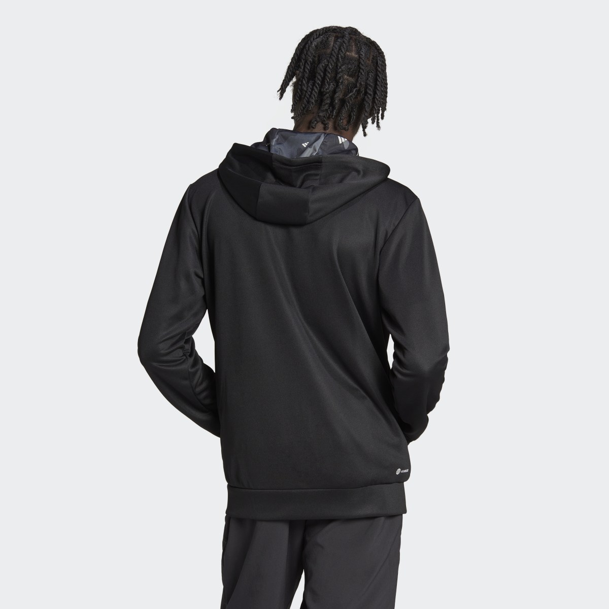 Adidas Giacca Train Essentials Seasonal Training Full-Zip. 4