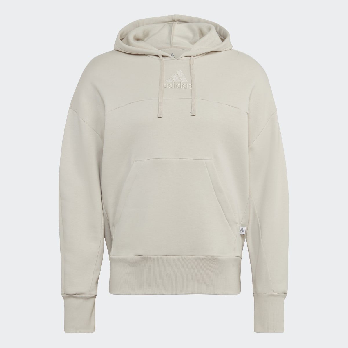 Adidas Studio Lounge Fleece Hoodie. 6