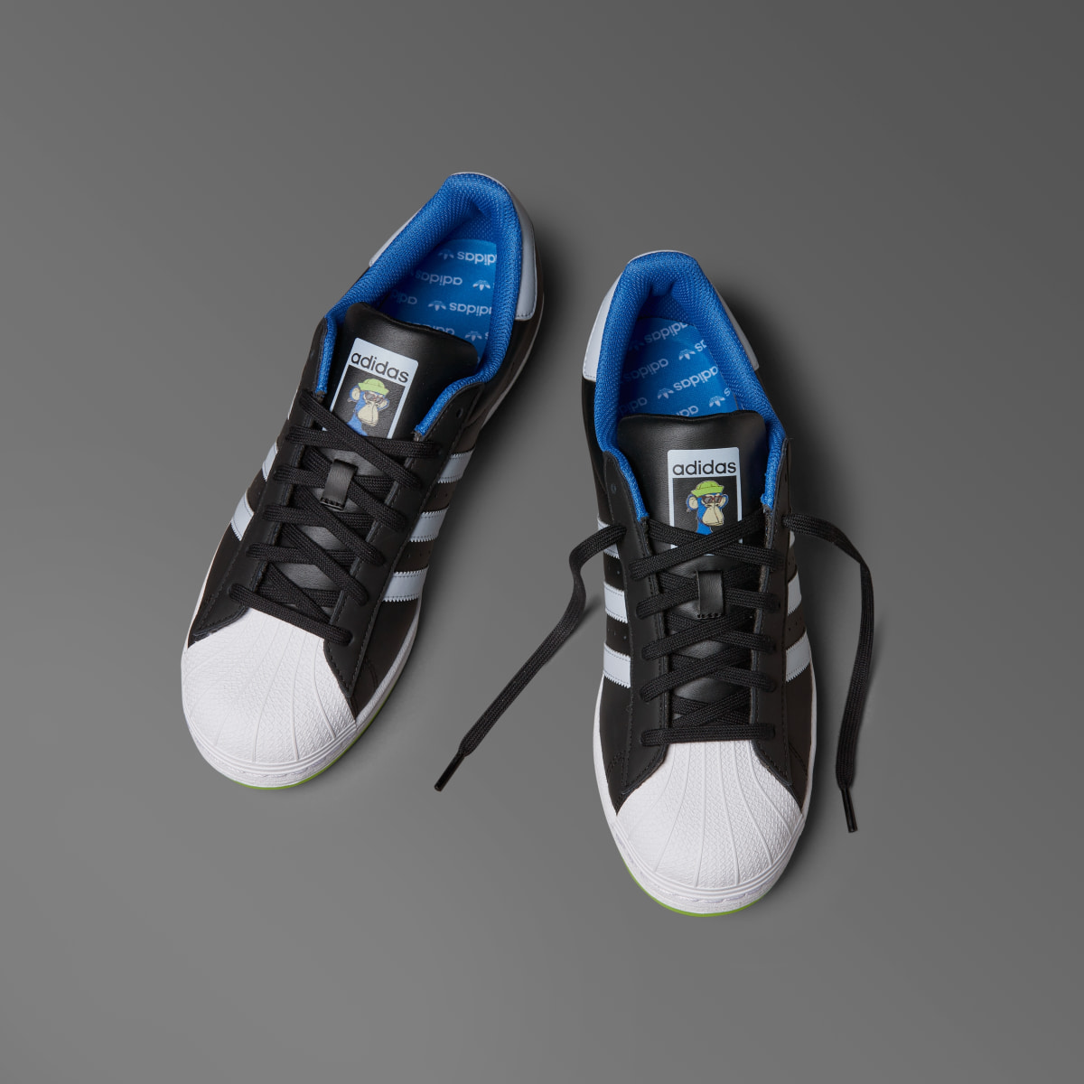 Adidas Superstar x Indigo Herz Shoes. 5