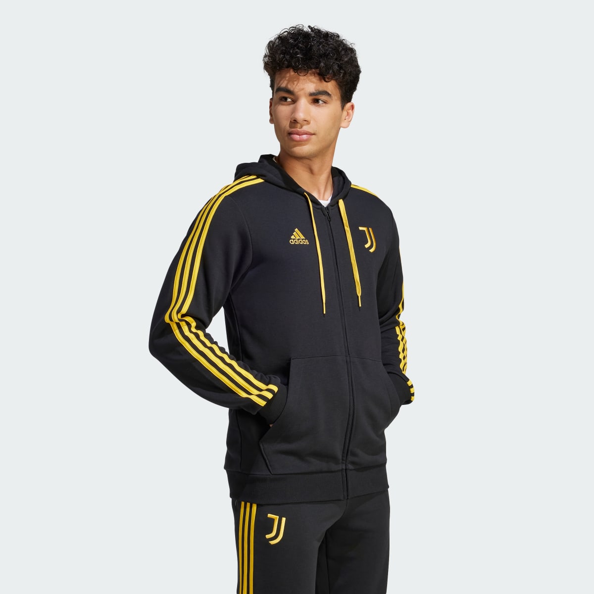 Adidas Juventus DNA Full-Zip Kapüşonlu Üst. 4