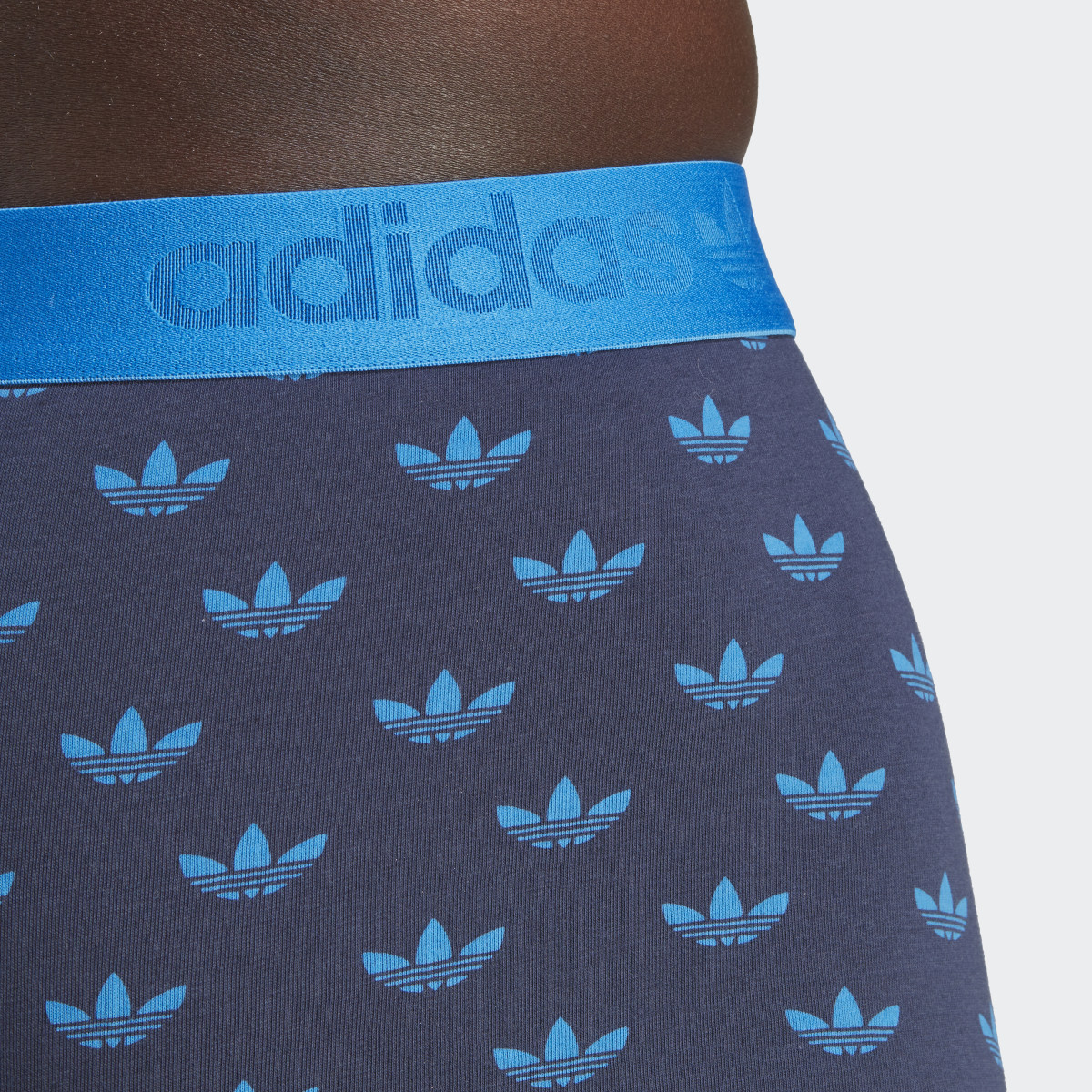 Adidas Comfort Flex Cotton Print Trunk Briefs. 7