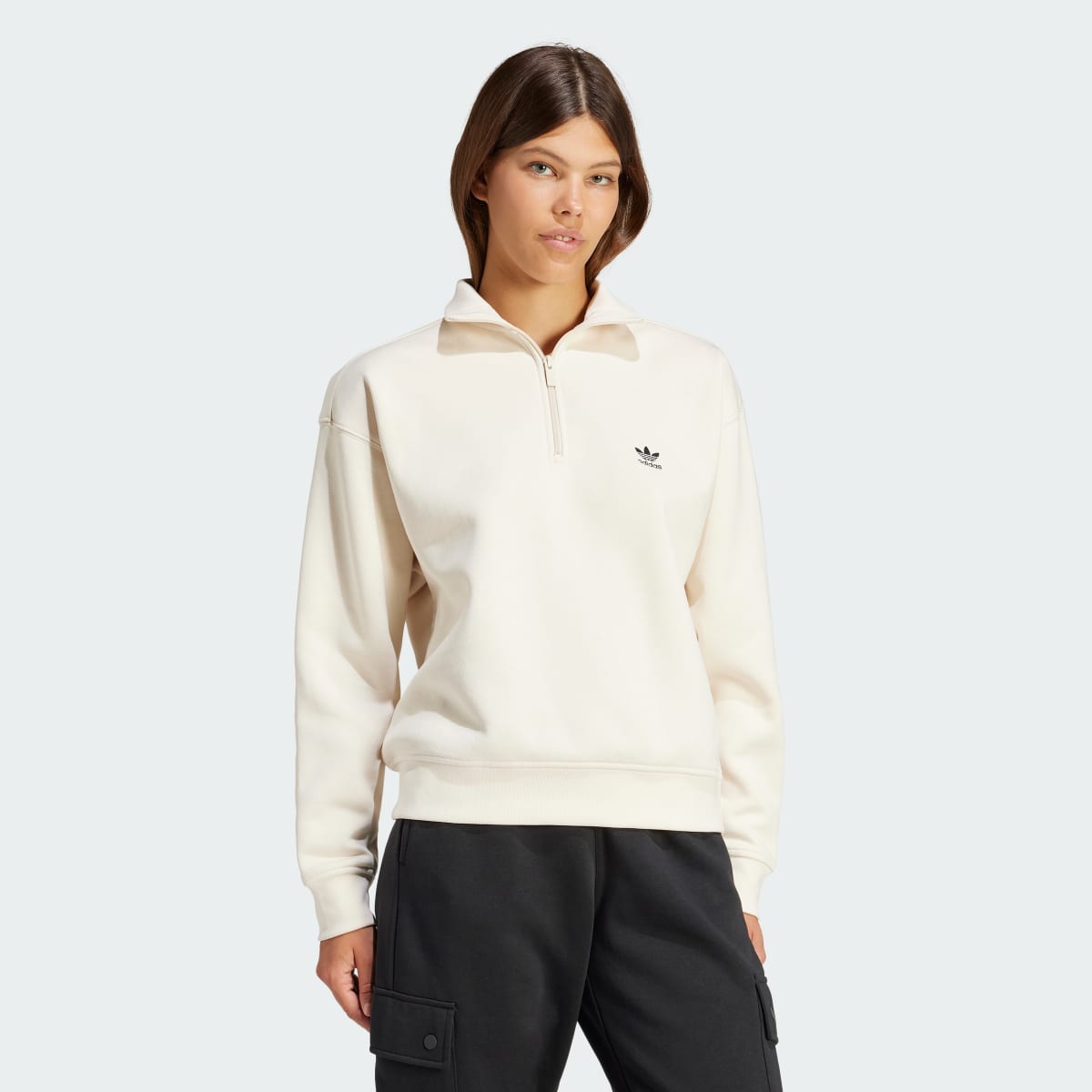 Adidas Essentials 1/2 Zip Sweatshirt. 4