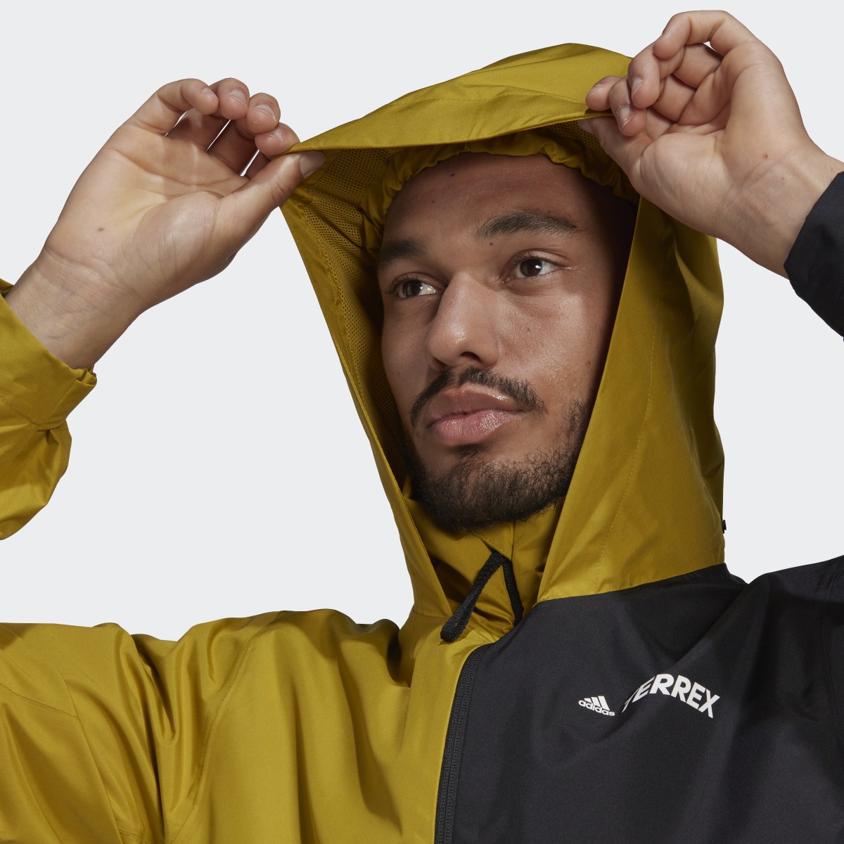 Adidas Terrex Multi RAIN.RDY Primegreen Two-Layer Rain Jacket. 7