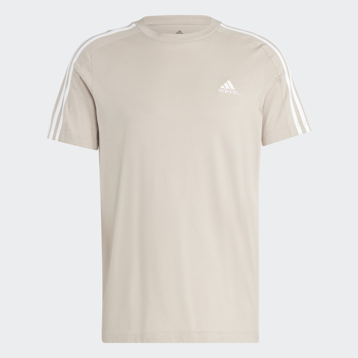 Adidas Essentials Single Jersey 3-Stripes Tee. 5