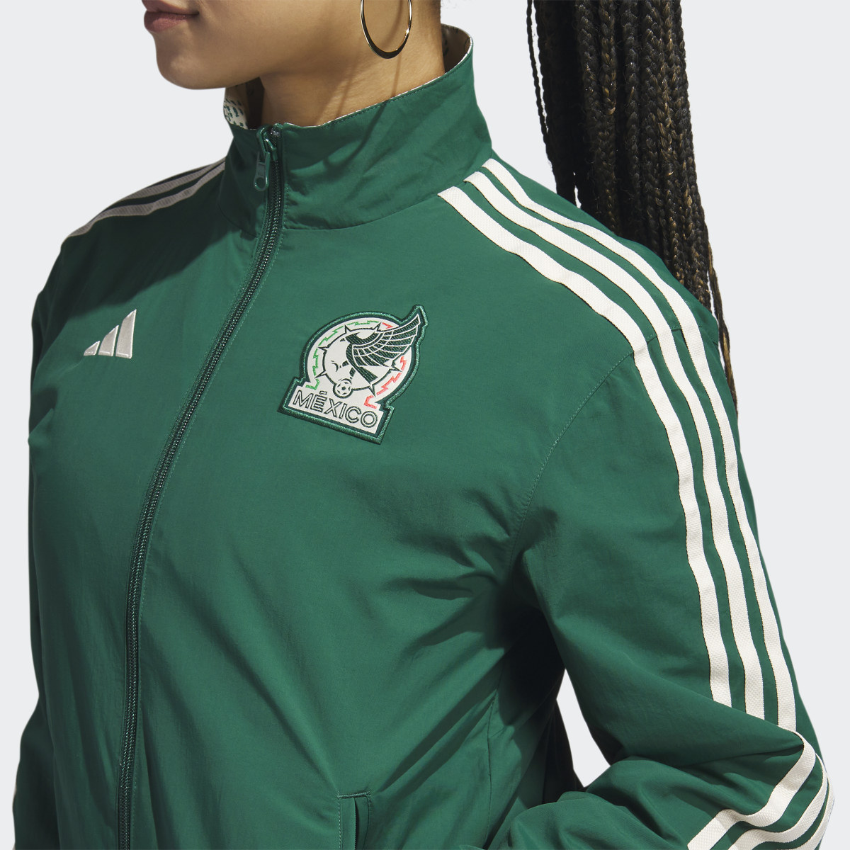 Adidas Chamarra México Anthem. 7