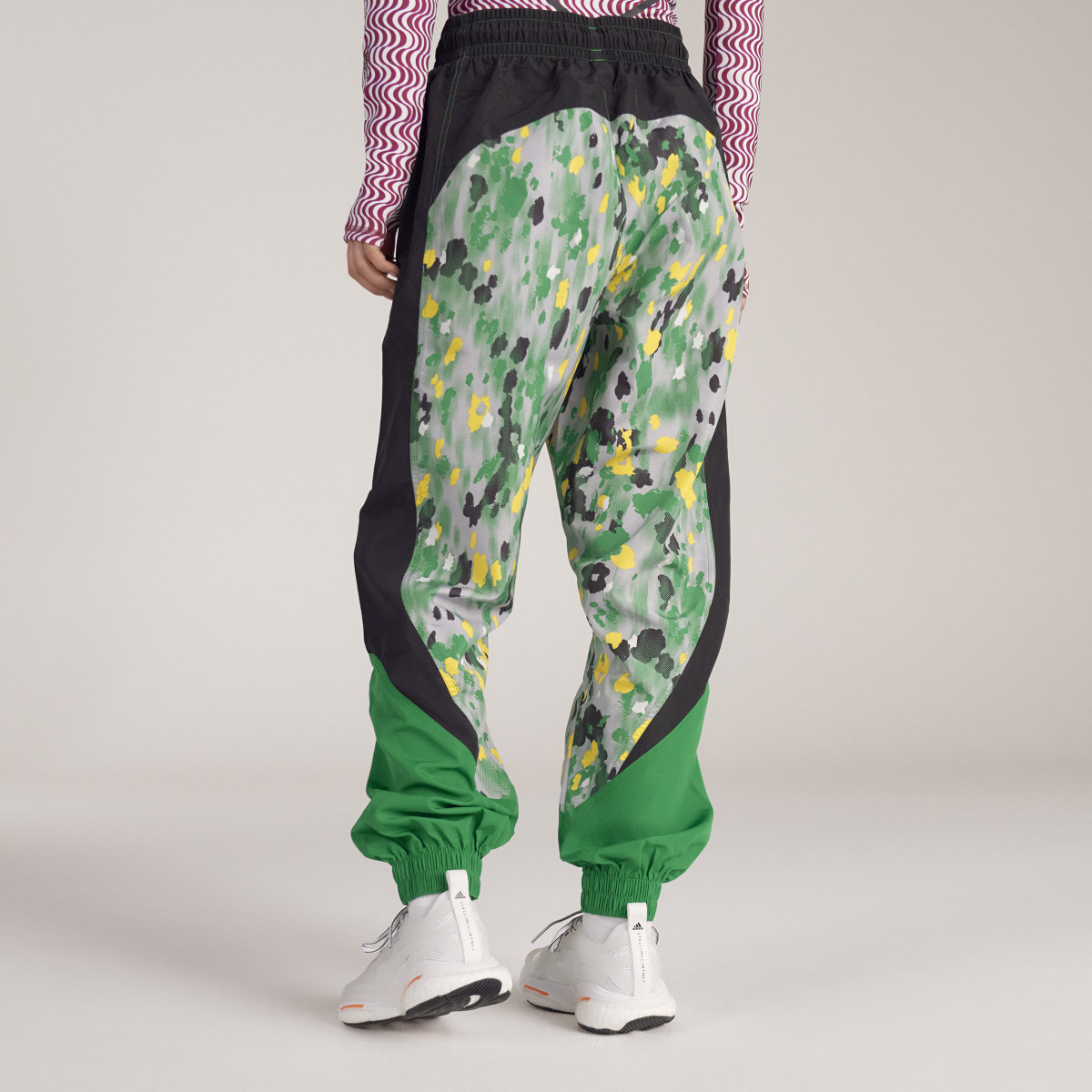 Adidas by Stella McCartney Printed Woven Tracksuit Bottoms. 11